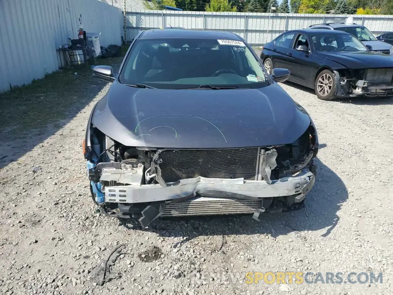 5 fotografías del automóvil dañado 19XFC1F34KE211267 HONDA CIVIC 2019