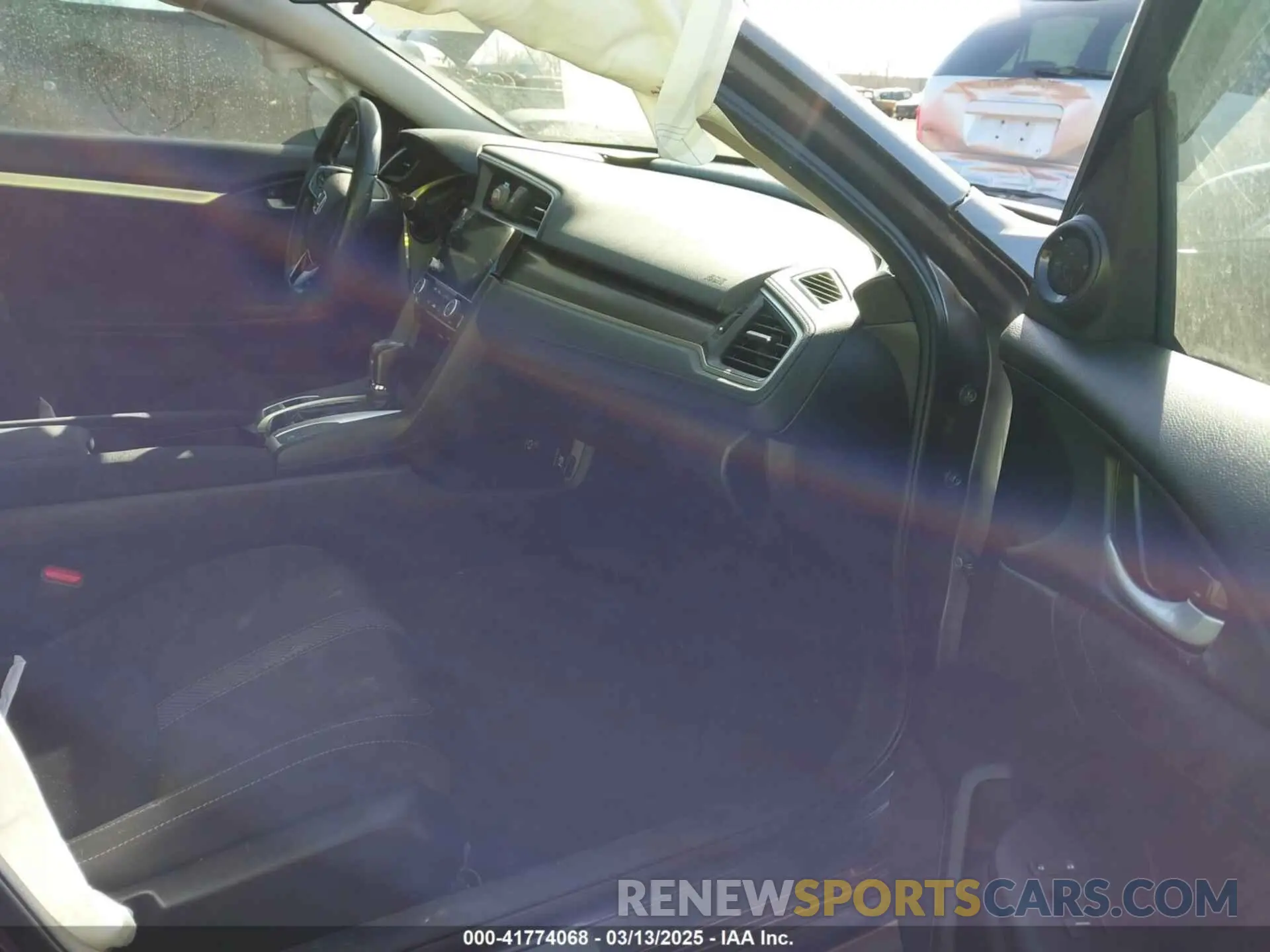5 fotografías del automóvil dañado 19XFC1F35KE020036 HONDA CIVIC 2019