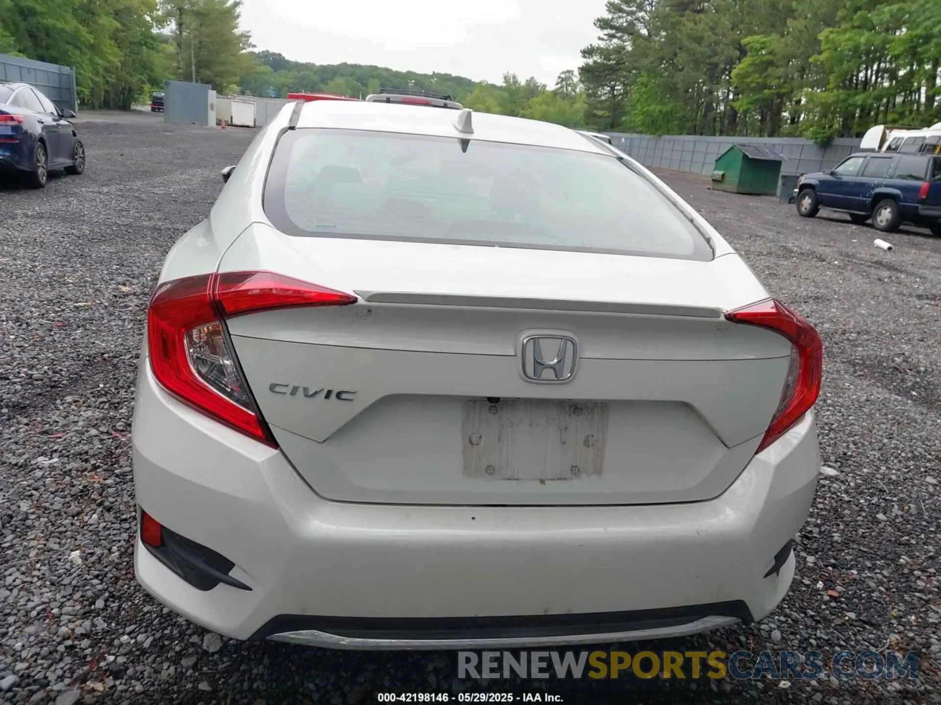 15 fotografías del automóvil dañado 19XFC1F35KE200536 HONDA CIVIC 2019