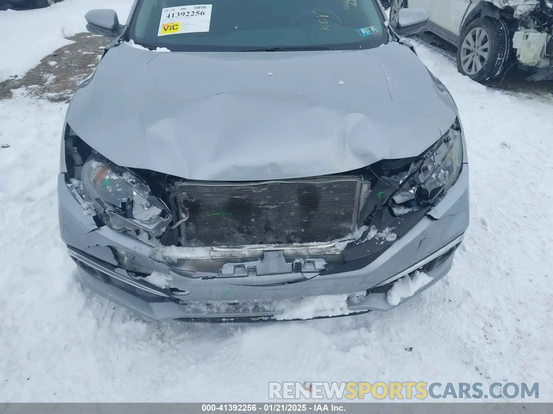 6 fotografías del automóvil dañado 19XFC1F35KE208149 HONDA CIVIC 2019