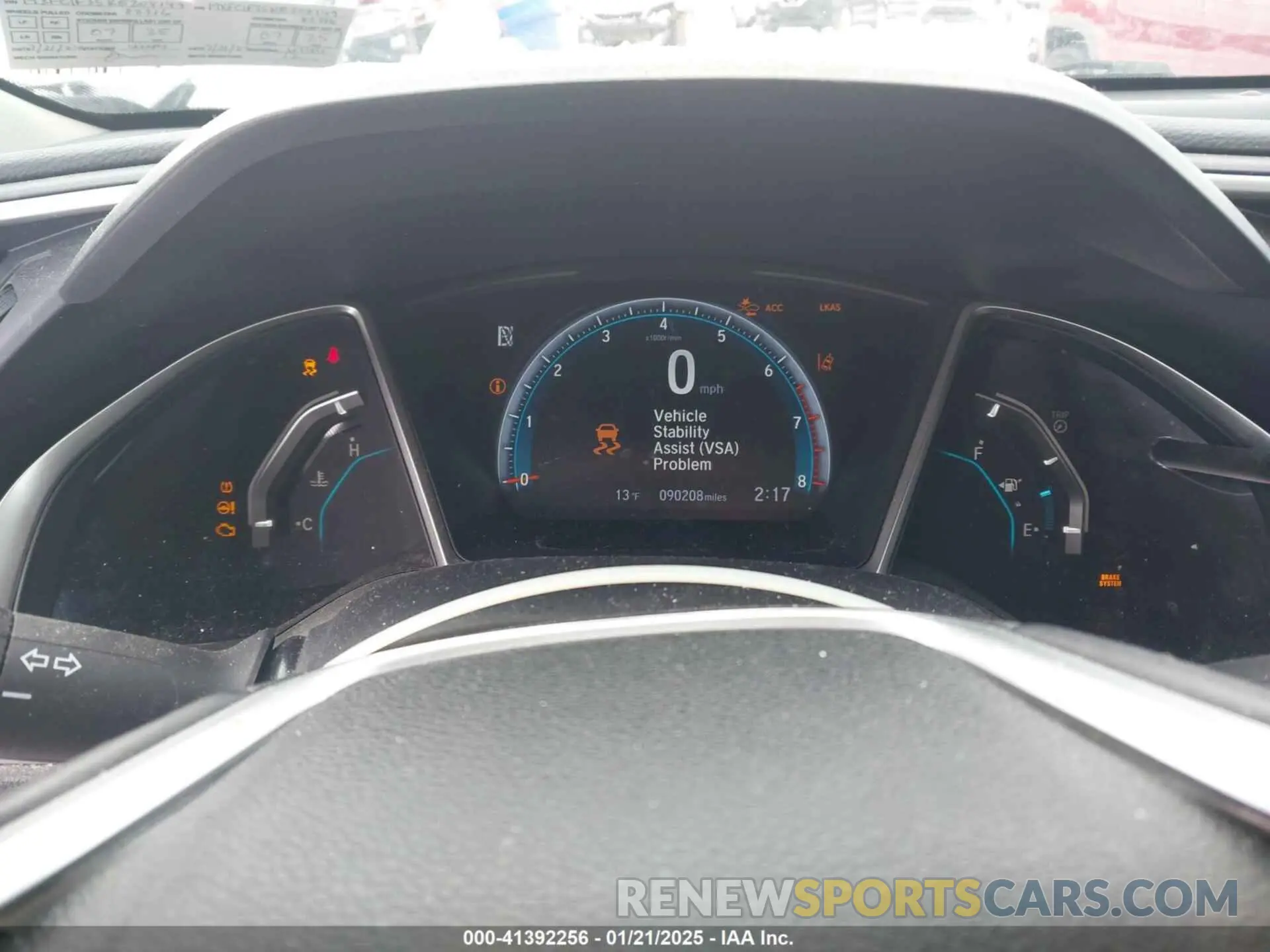 7 fotografías del automóvil dañado 19XFC1F35KE208149 HONDA CIVIC 2019