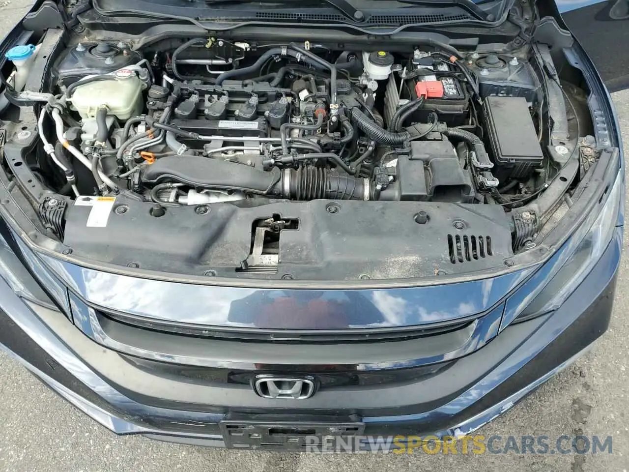 11 fotografías del automóvil dañado 19XFC1F35KE214694 HONDA CIVIC 2019