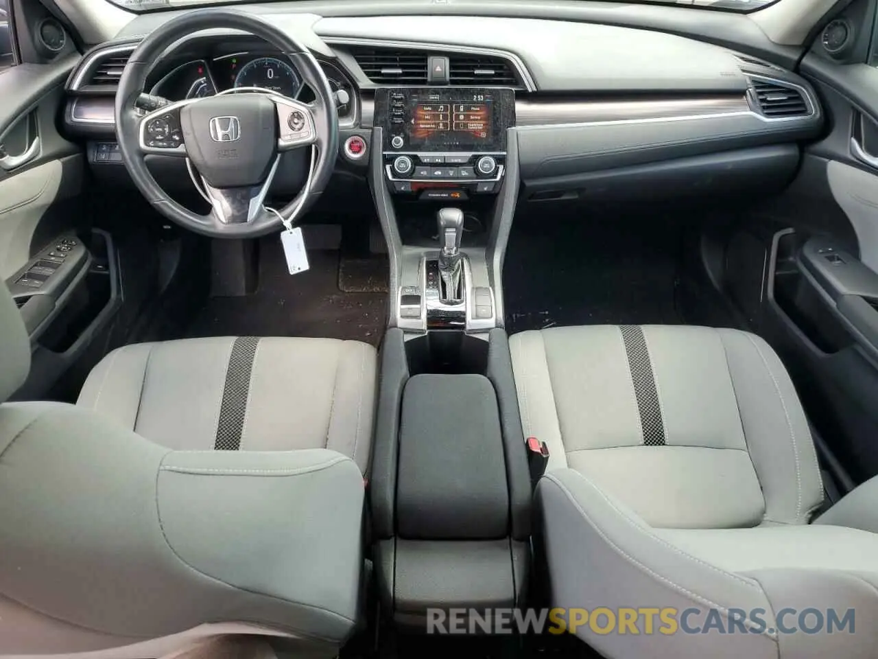 8 fotografías del automóvil dañado 19XFC1F35KE214694 HONDA CIVIC 2019
