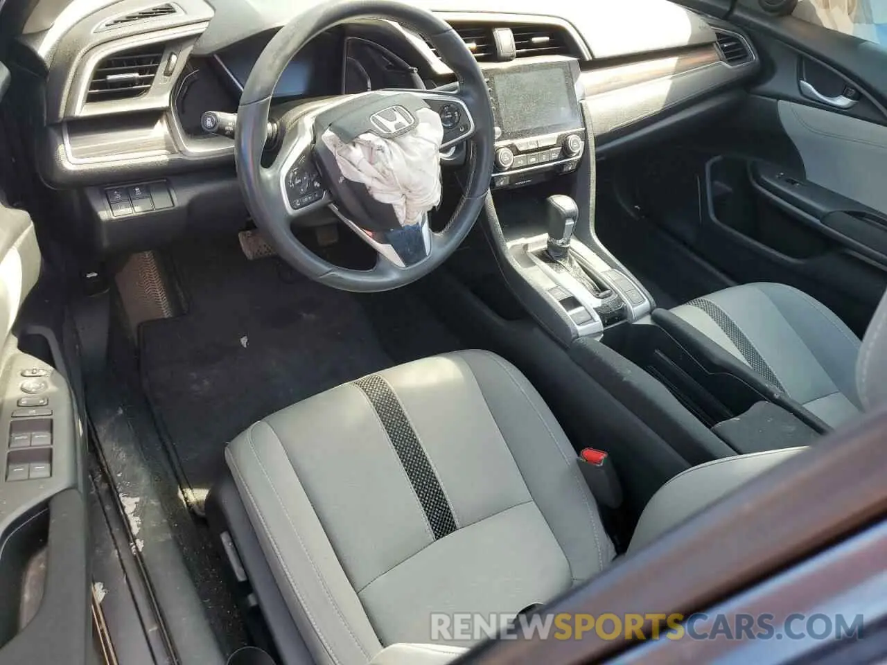 8 fotografías del automóvil dañado 19XFC1F36KE017341 HONDA CIVIC 2019