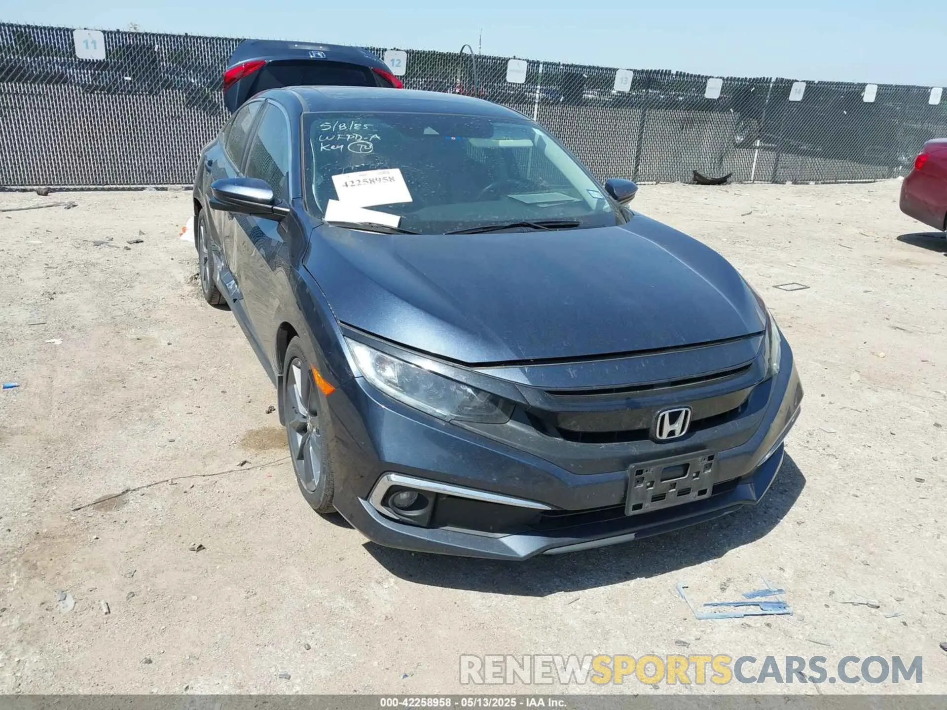 1 fotografías del automóvil dañado 19XFC1F37KE001388 HONDA CIVIC 2019