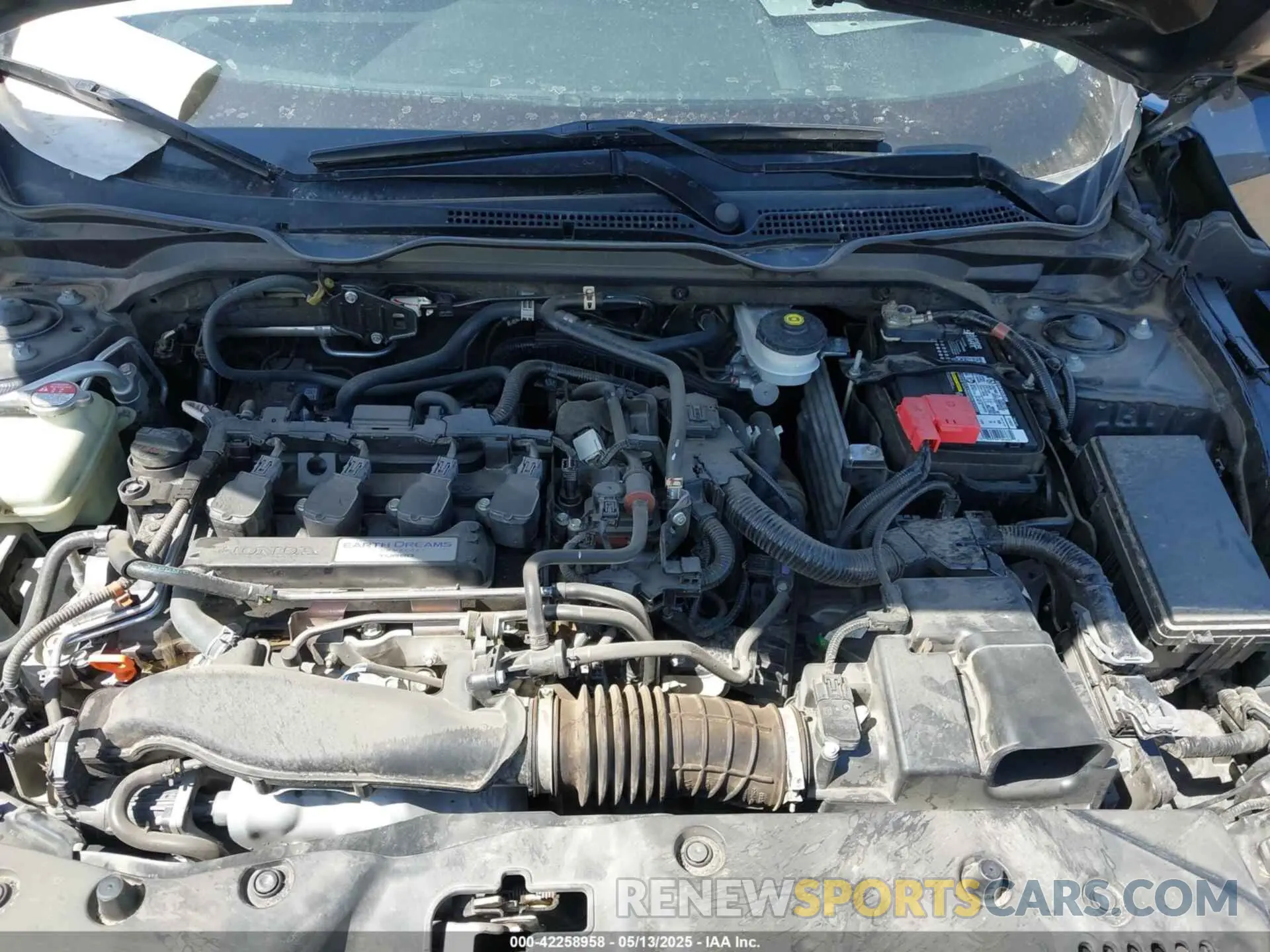 10 fotografías del automóvil dañado 19XFC1F37KE001388 HONDA CIVIC 2019