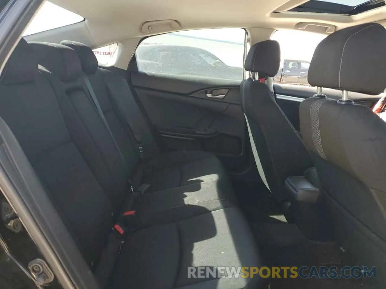 10 fotografías del automóvil dañado 19XFC1F37KE004095 HONDA CIVIC 2019