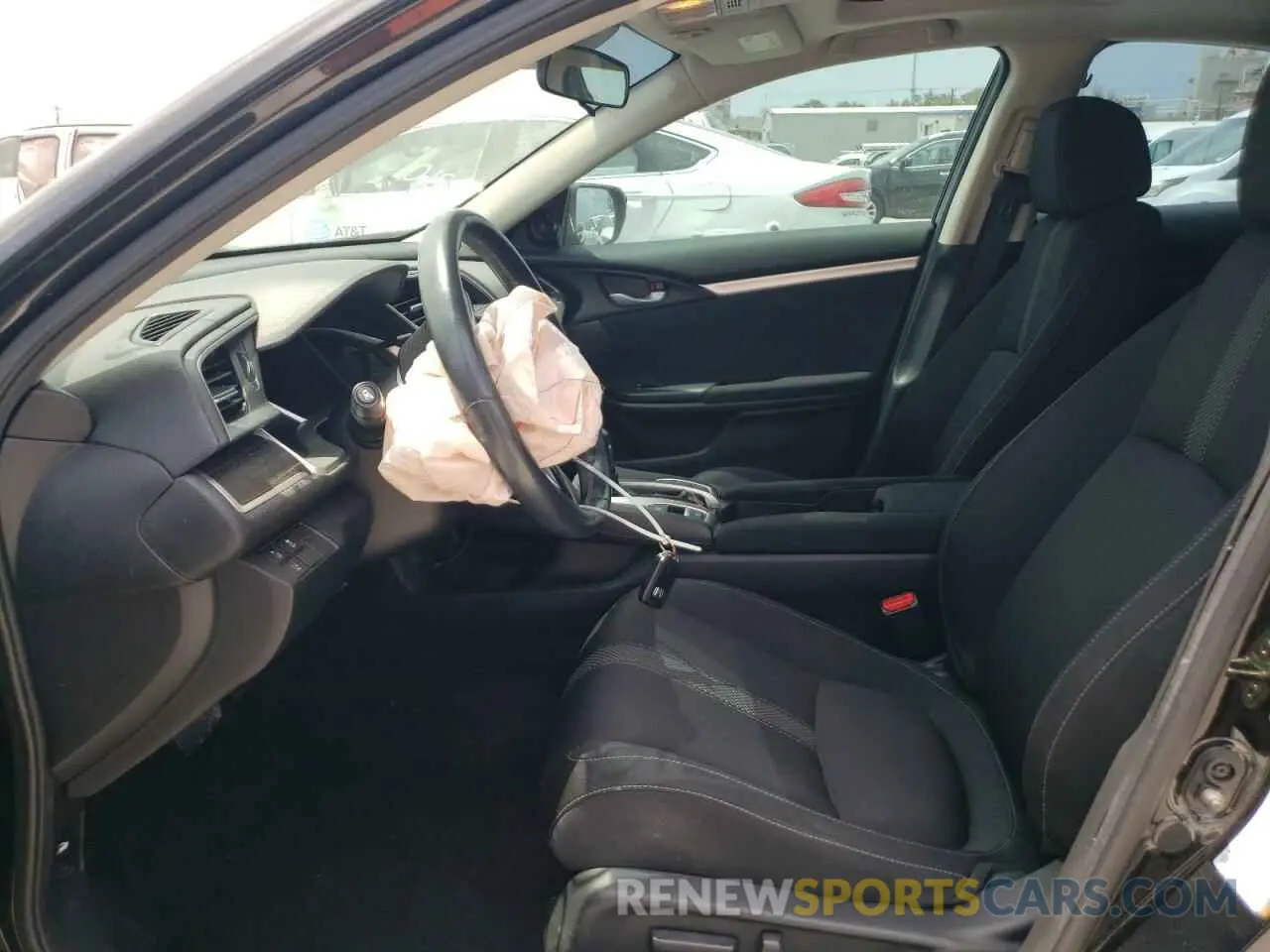 7 fotografías del automóvil dañado 19XFC1F37KE005232 HONDA CIVIC 2019