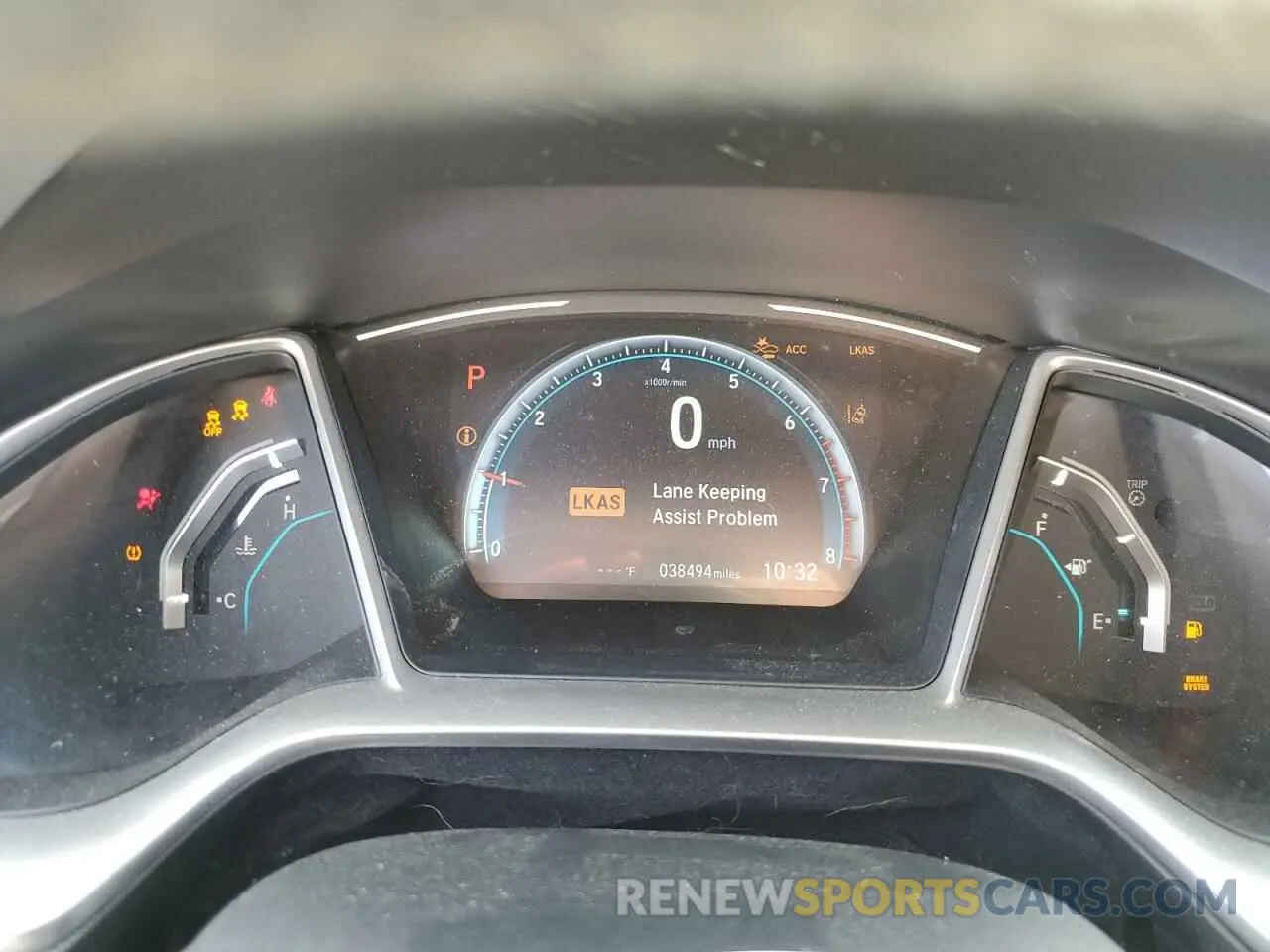 9 fotografías del automóvil dañado 19XFC1F37KE015999 HONDA CIVIC 2019