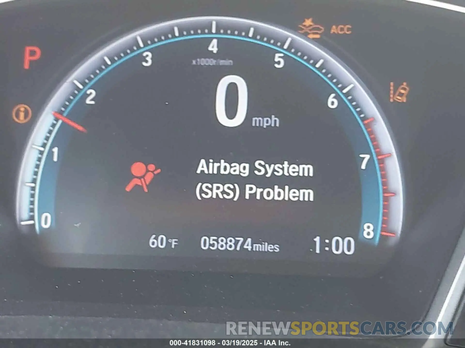 15 fotografías del automóvil dañado 19XFC1F38KE200790 HONDA CIVIC 2019