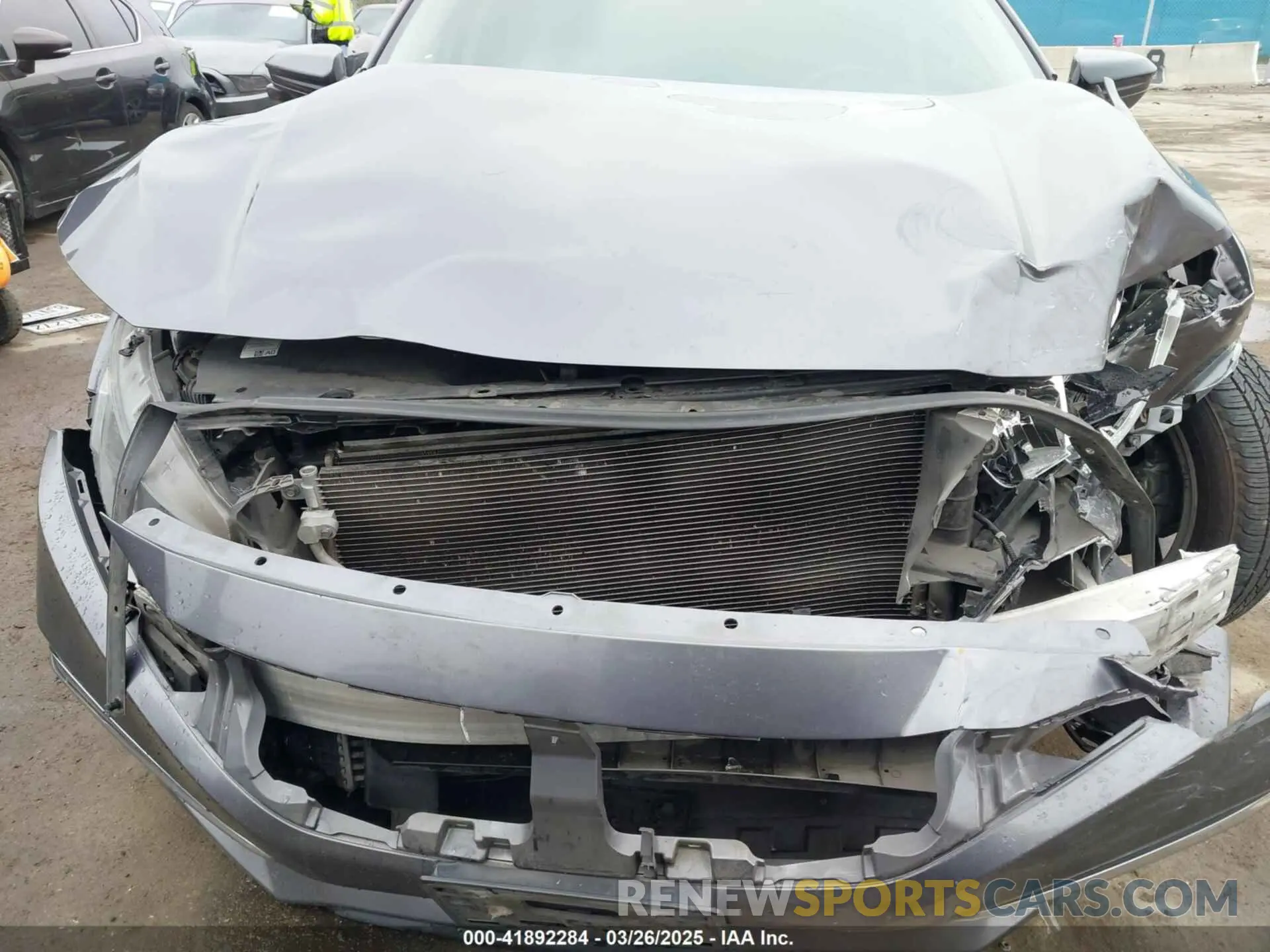 6 fotografías del automóvil dañado 19XFC1F38KE201910 HONDA CIVIC 2019
