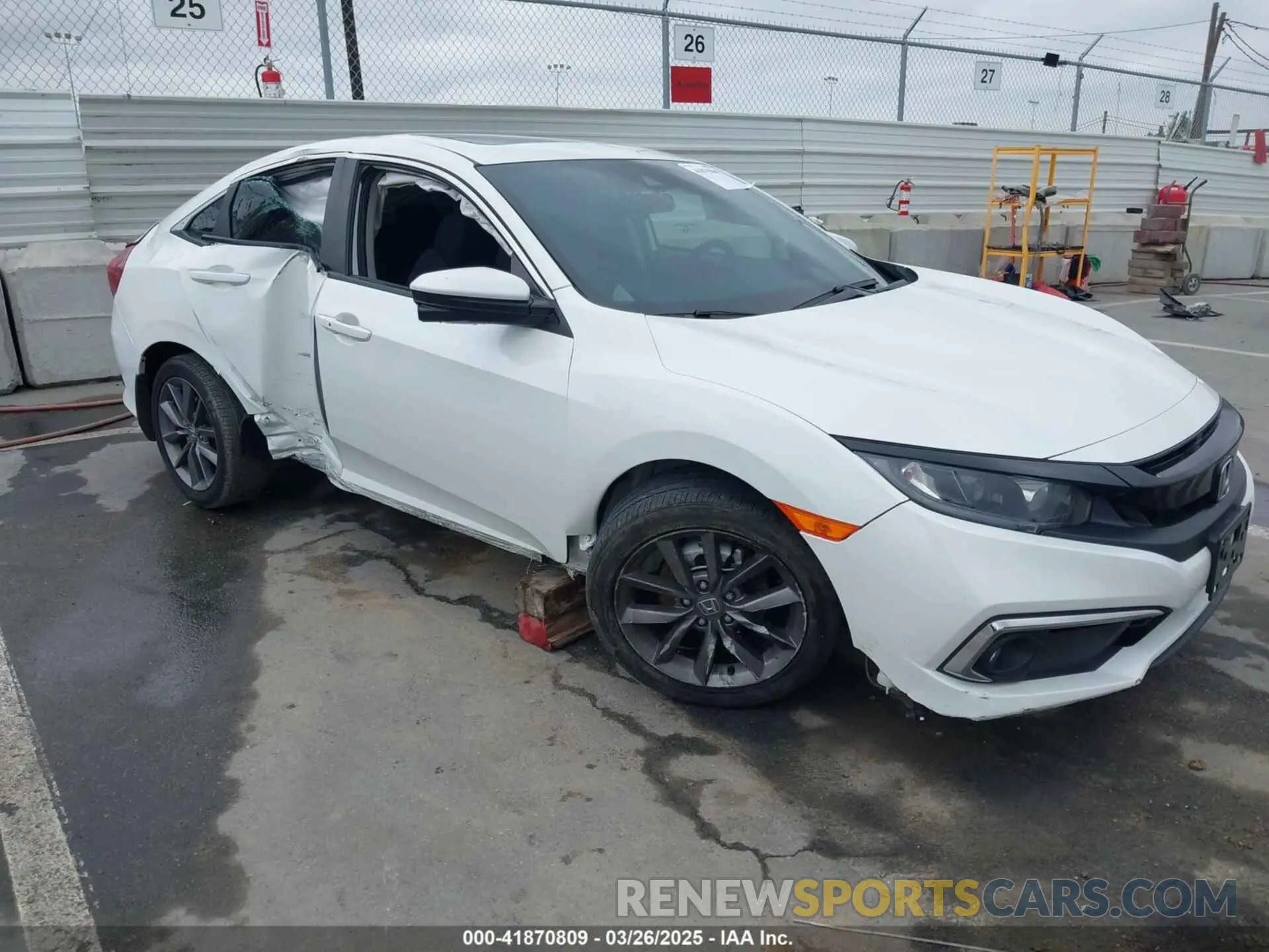 1 fotografías del automóvil dañado 19XFC1F38KE210039 HONDA CIVIC 2019