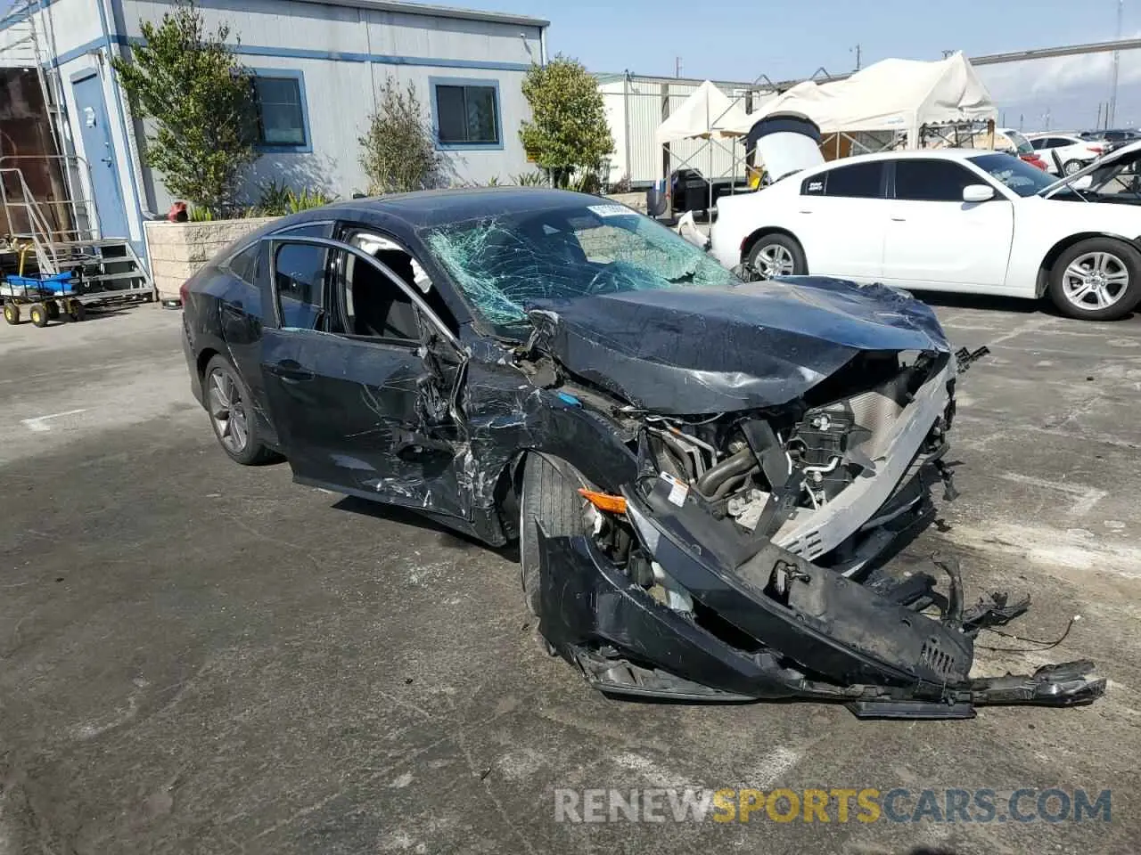 4 fotografías del automóvil dañado 19XFC1F38KE212714 HONDA CIVIC 2019