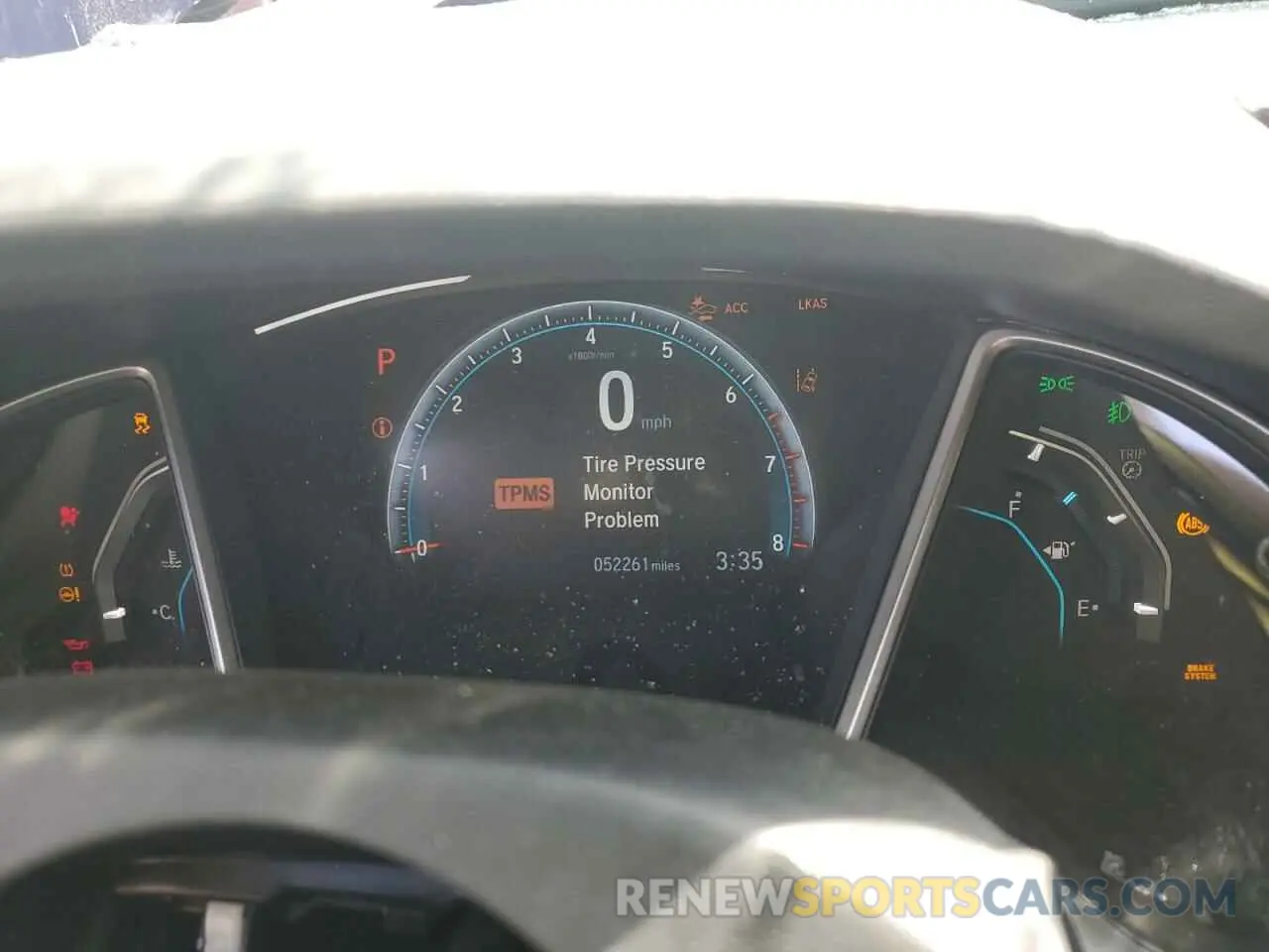 9 fotografías del automóvil dañado 19XFC1F38KE212714 HONDA CIVIC 2019