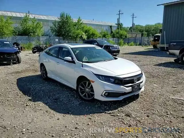 11 fotografías del automóvil dañado 19XFC1F39KE011162 HONDA CIVIC 2019