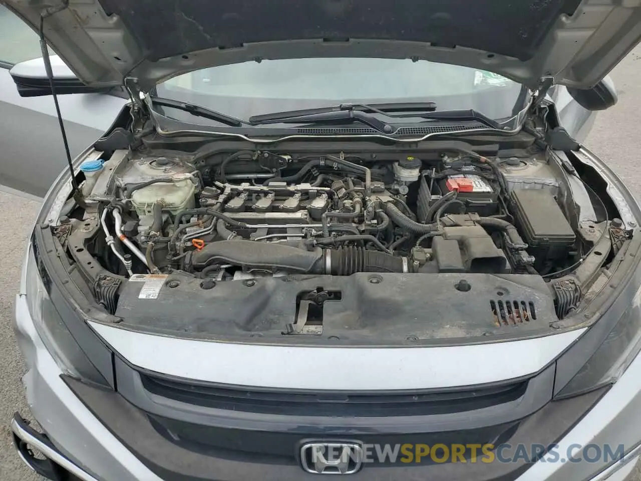 11 fotografías del automóvil dañado 19XFC1F39KE200037 HONDA CIVIC 2019