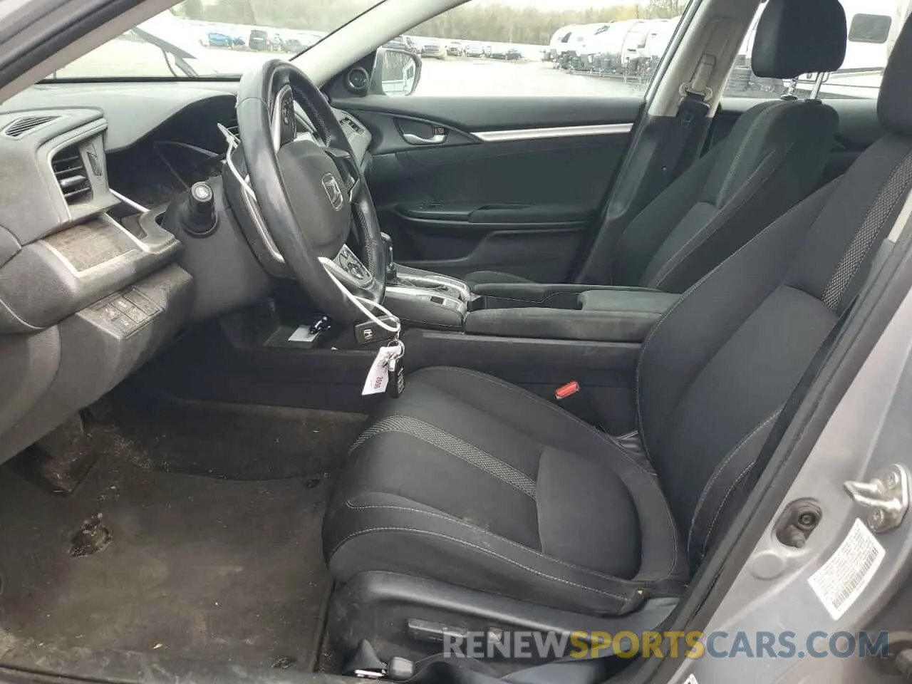 7 fotografías del automóvil dañado 19XFC1F39KE200037 HONDA CIVIC 2019