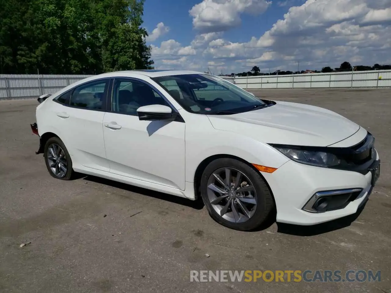 4 fotografías del automóvil dañado 19XFC1F39KE210972 HONDA CIVIC 2019