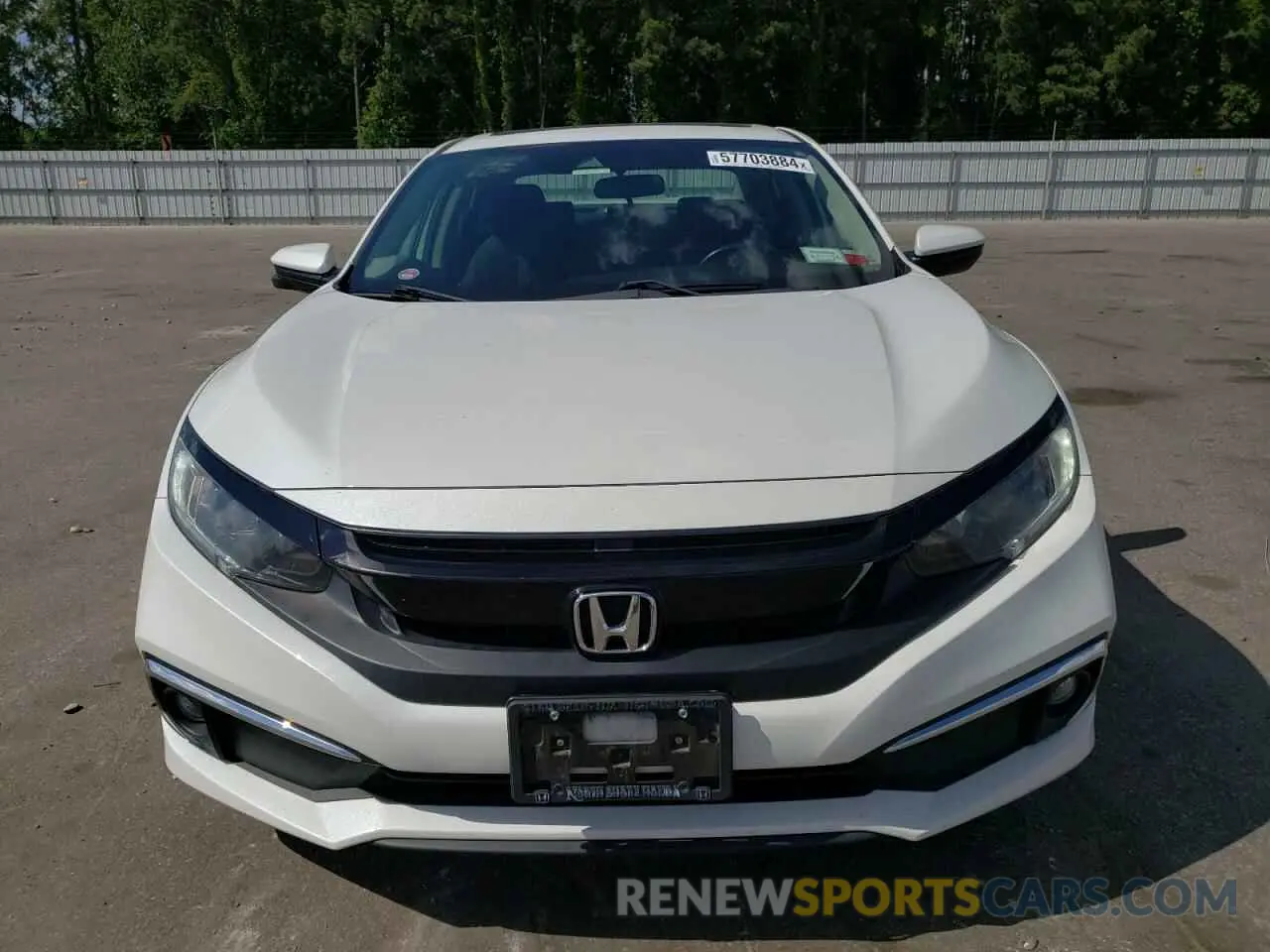 5 fotografías del automóvil dañado 19XFC1F39KE210972 HONDA CIVIC 2019