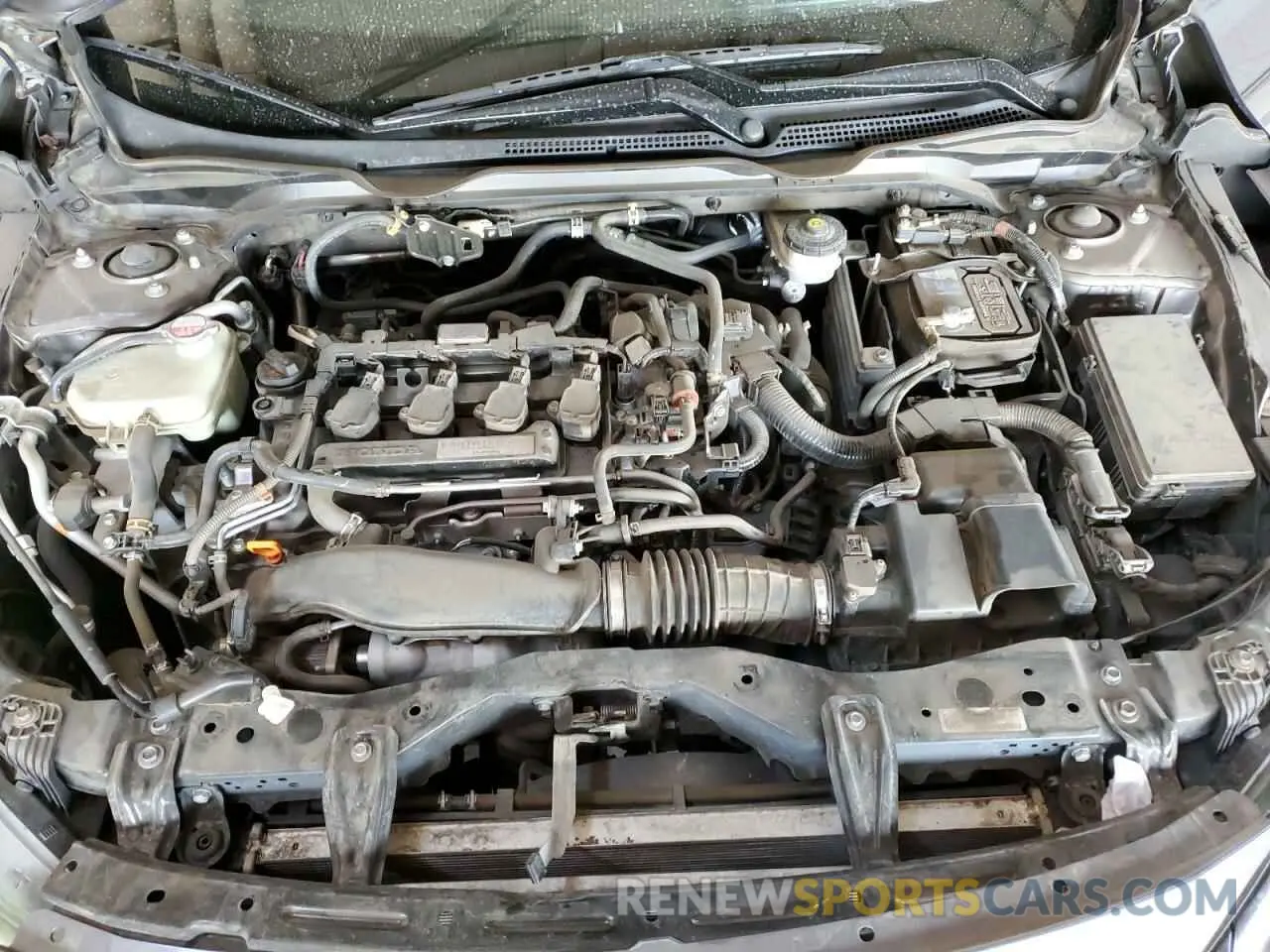 11 fotografías del automóvil dañado 19XFC1F3XKE009789 HONDA CIVIC 2019