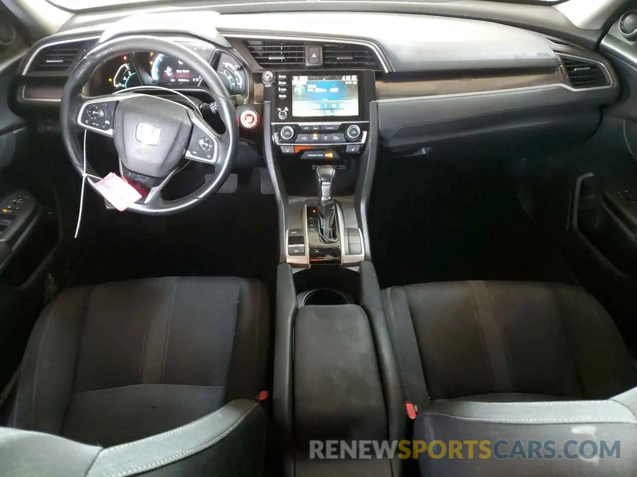 8 fotografías del automóvil dañado 19XFC1F3XKE009789 HONDA CIVIC 2019