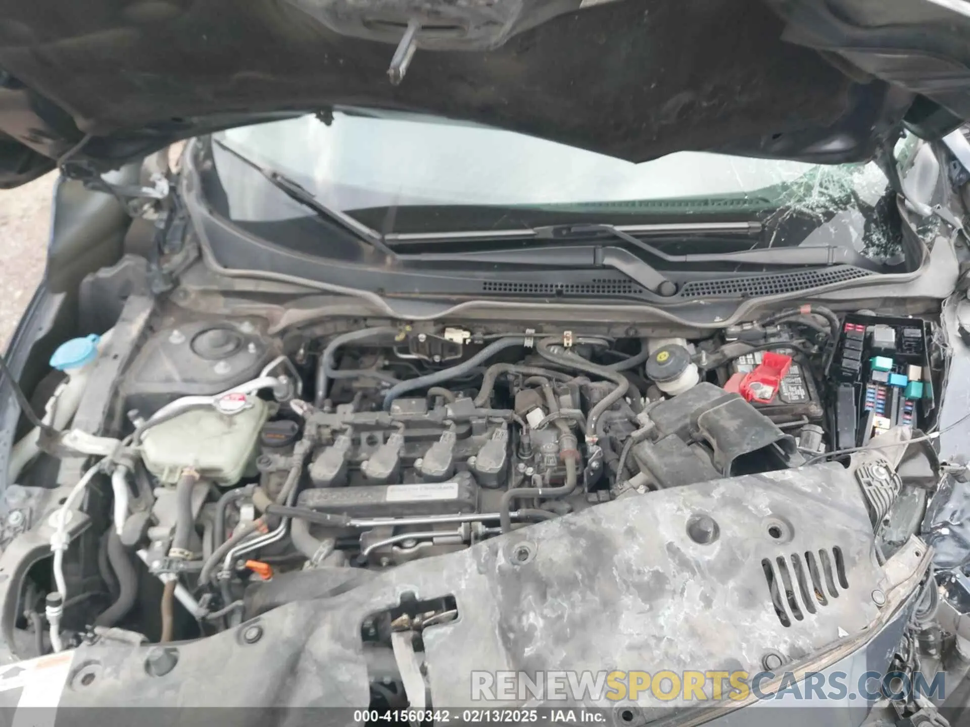 10 fotografías del automóvil dañado 19XFC1F70KE008427 HONDA CIVIC 2019