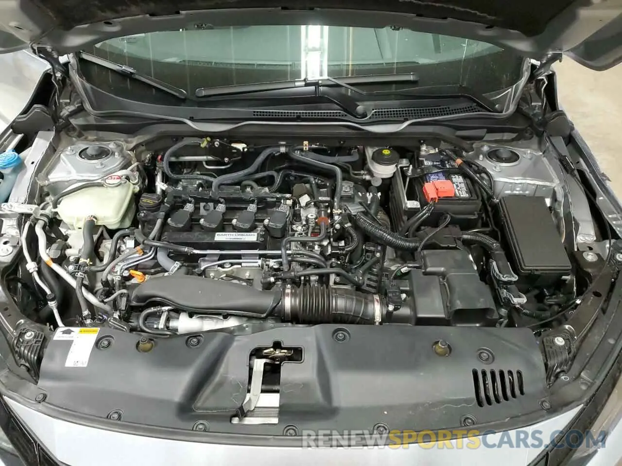 11 fotografías del automóvil dañado 19XFC1F76KE014877 HONDA CIVIC 2019