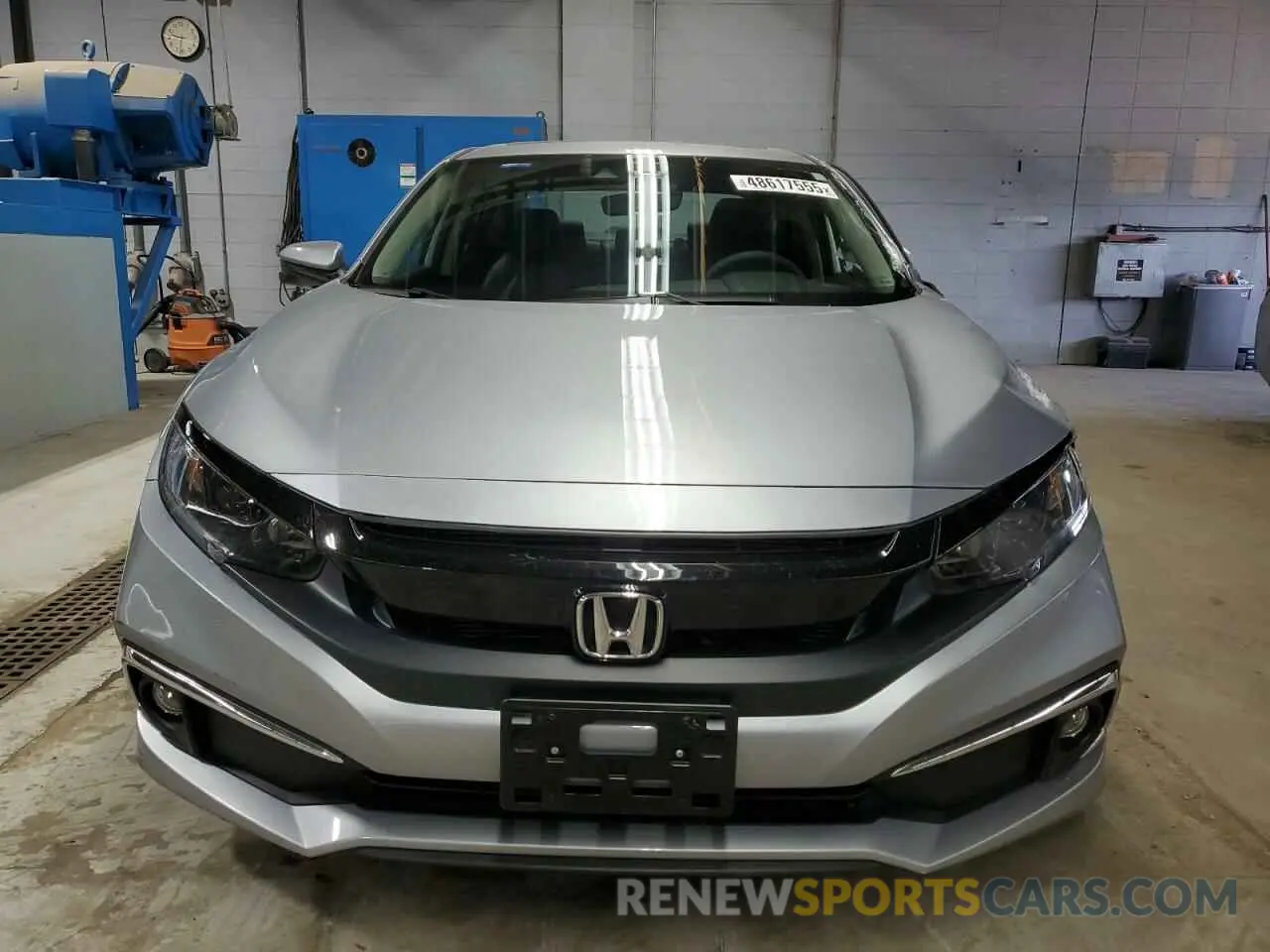5 fotografías del automóvil dañado 19XFC1F76KE014877 HONDA CIVIC 2019