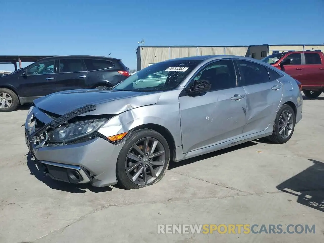 1 fotografías del automóvil dañado 19XFC1F76KE201682 HONDA CIVIC 2019