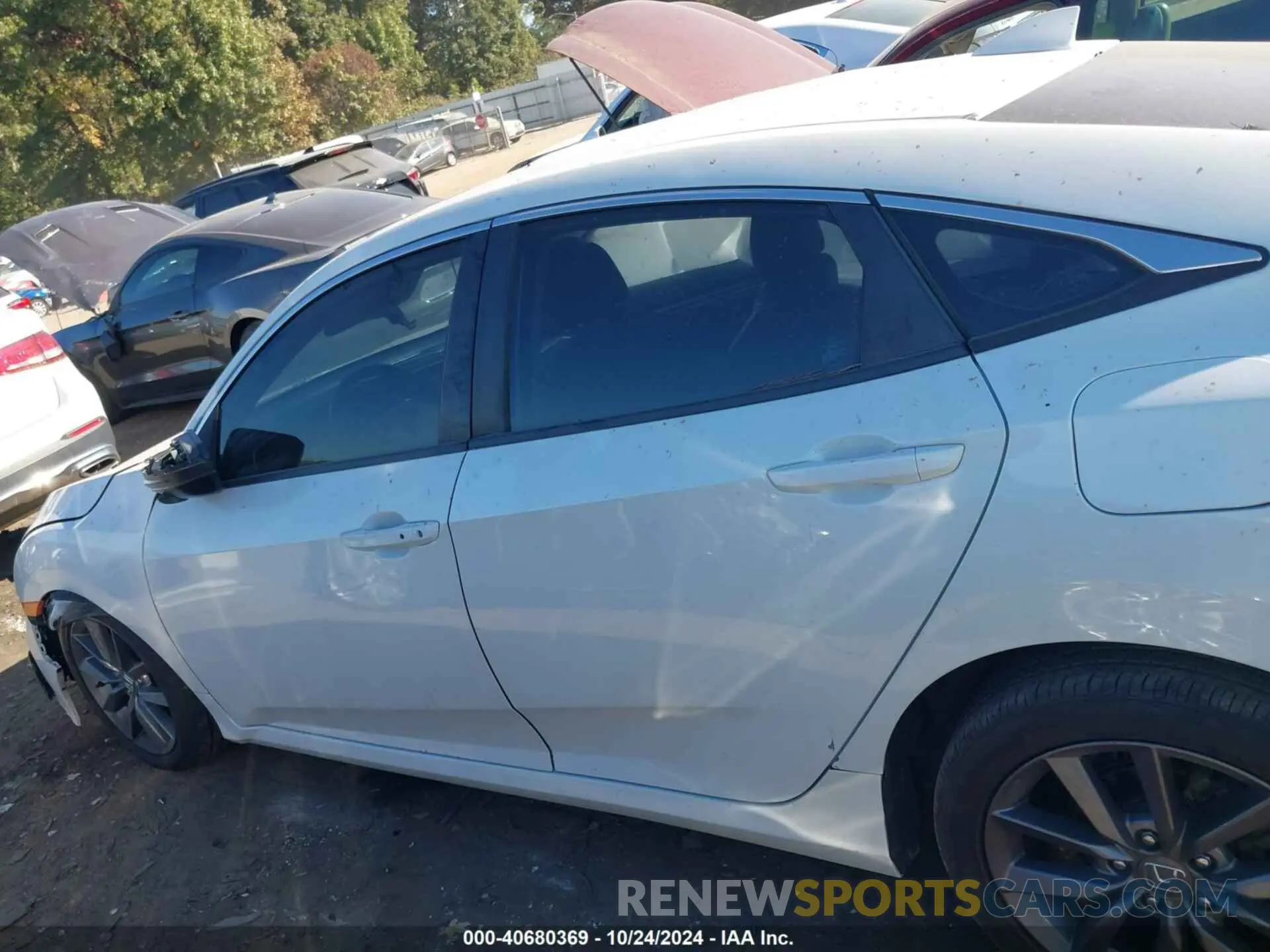 14 fotografías del automóvil dañado 19XFC1F77KE012085 HONDA CIVIC 2019