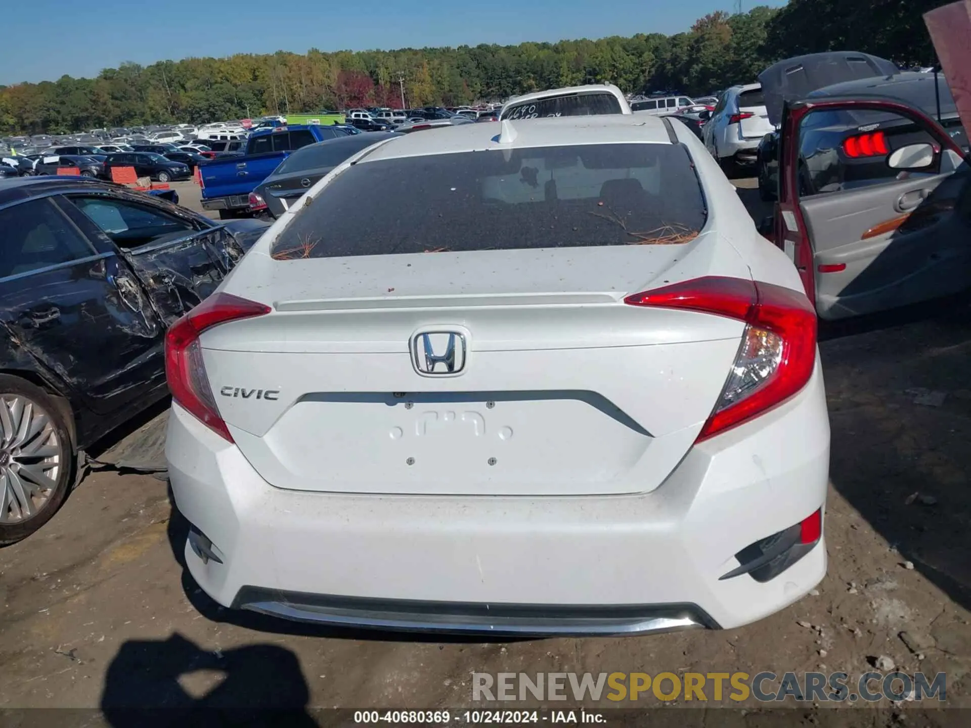 16 fotografías del automóvil dañado 19XFC1F77KE012085 HONDA CIVIC 2019