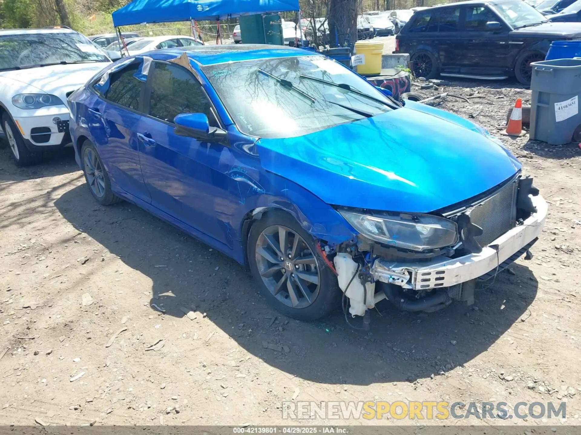 1 fotografías del automóvil dañado 19XFC1F79KE205273 HONDA CIVIC 2019