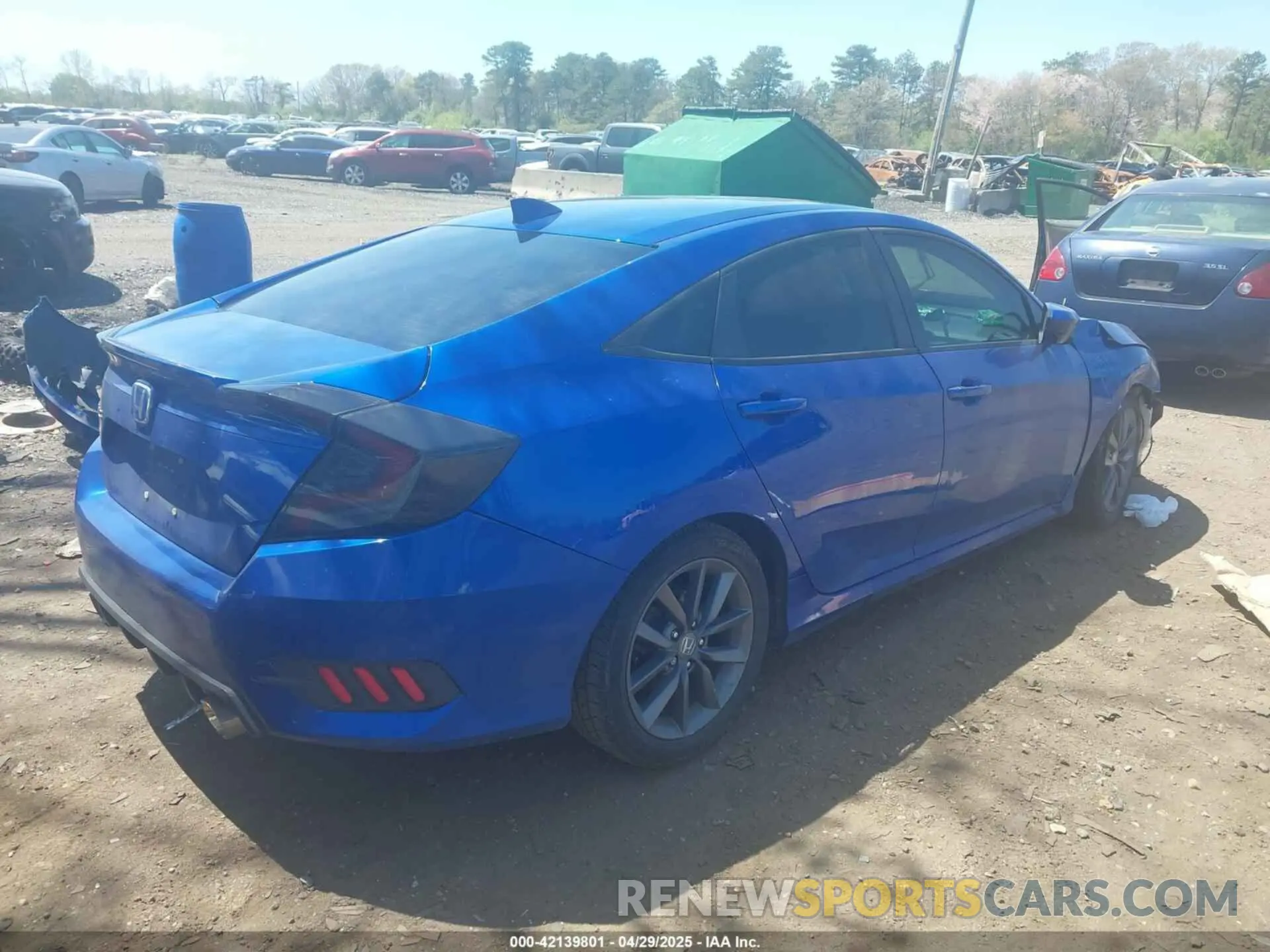 4 fotografías del automóvil dañado 19XFC1F79KE205273 HONDA CIVIC 2019