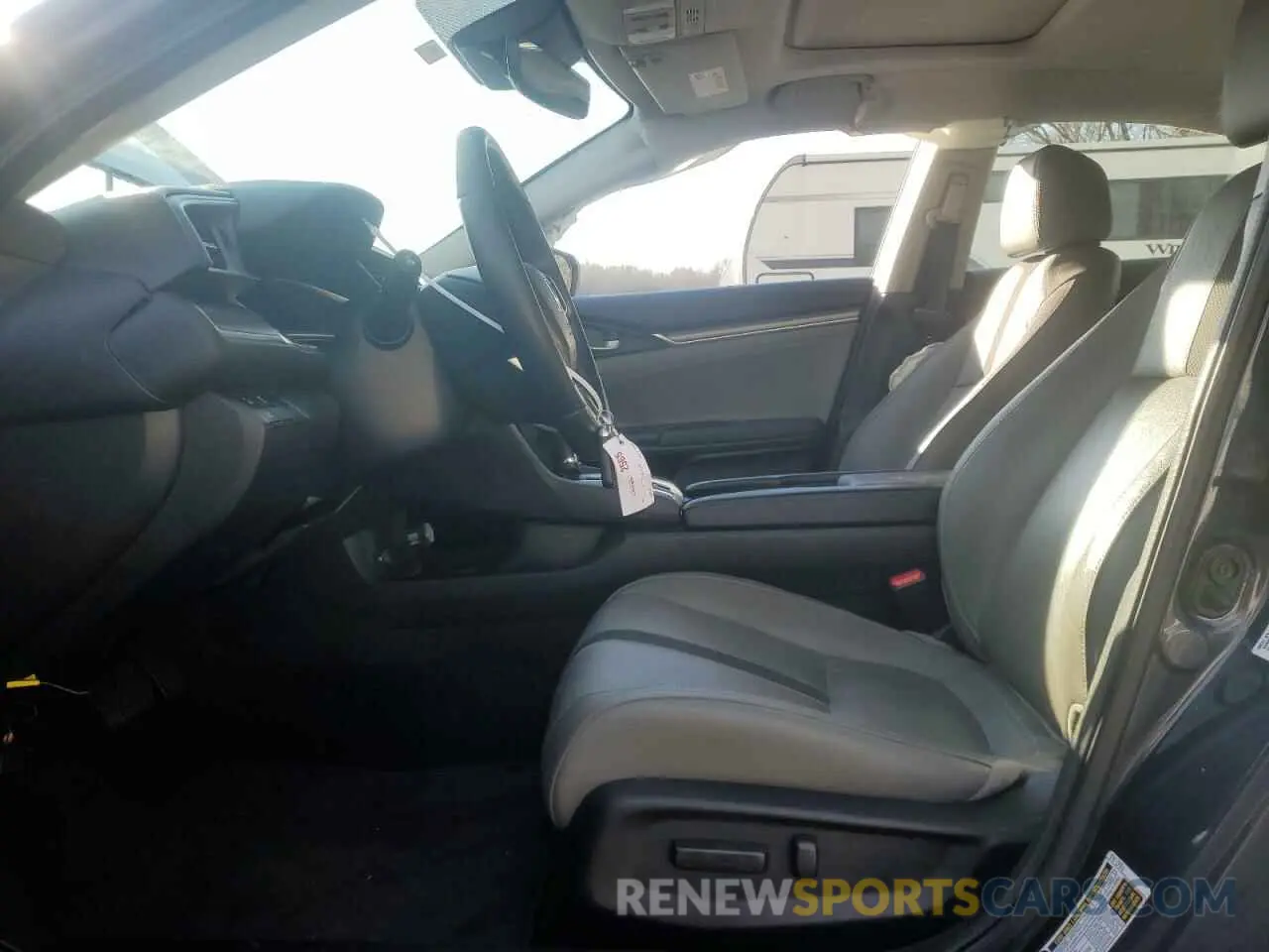 7 fotografías del automóvil dañado 19XFC1F7XKE017149 HONDA CIVIC 2019