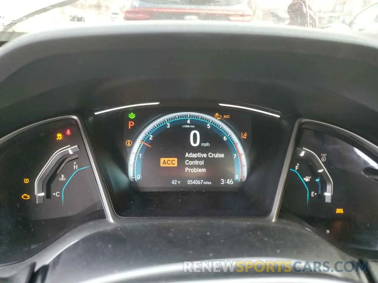 9 fotografías del automóvil dañado 19XFC1F7XKE203631 HONDA CIVIC 2019