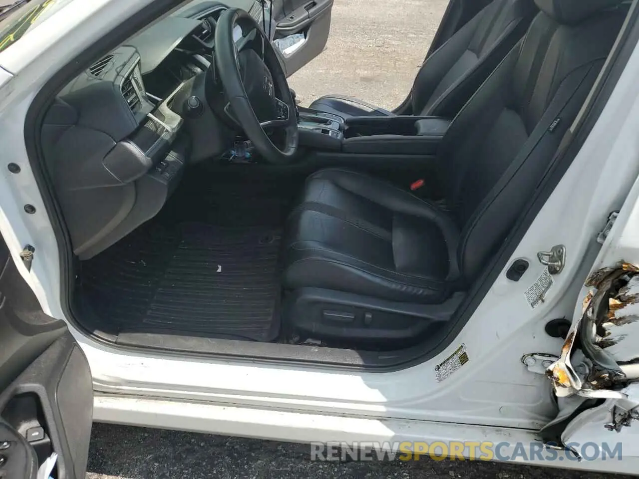 7 fotografías del automóvil dañado 19XFC1F96KE002245 HONDA CIVIC 2019