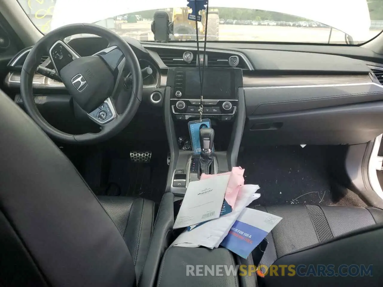 8 fotografías del automóvil dañado 19XFC1F96KE002245 HONDA CIVIC 2019