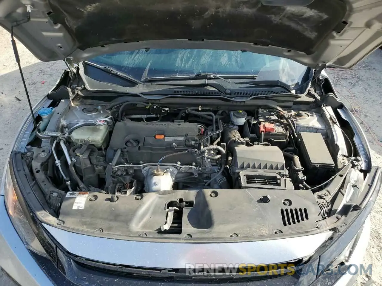 11 fotografías del automóvil dañado 19XFC2E82KE010695 HONDA CIVIC 2019