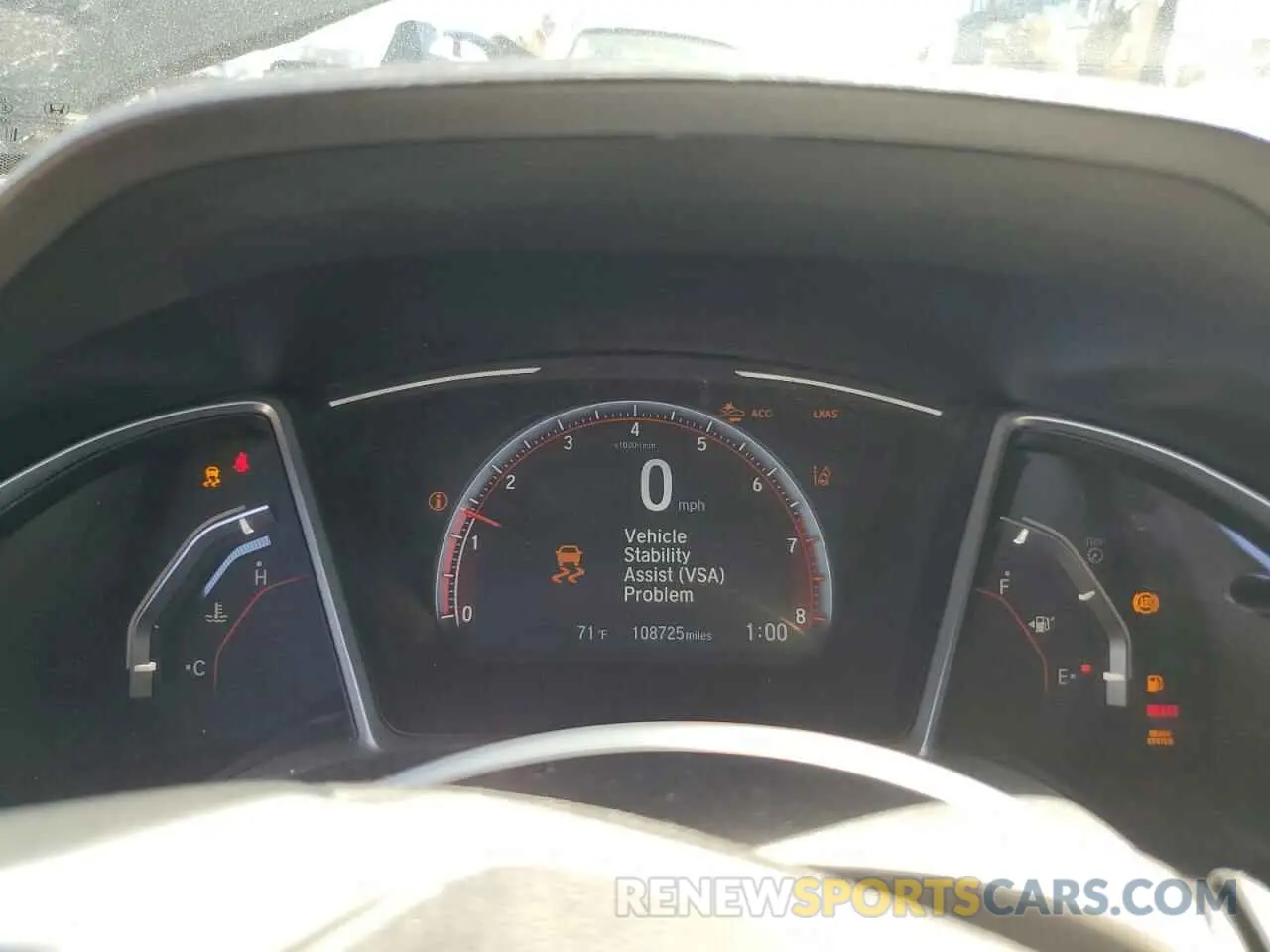 9 fotografías del automóvil dañado 19XFC2E8XKE020214 HONDA CIVIC 2019
