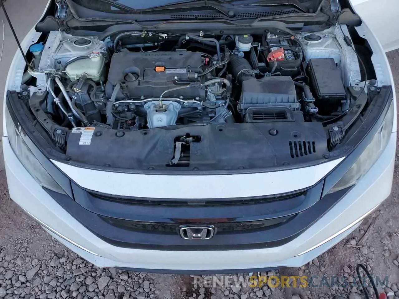 11 fotografías del automóvil dañado 19XFC2F60KE009543 HONDA CIVIC 2019