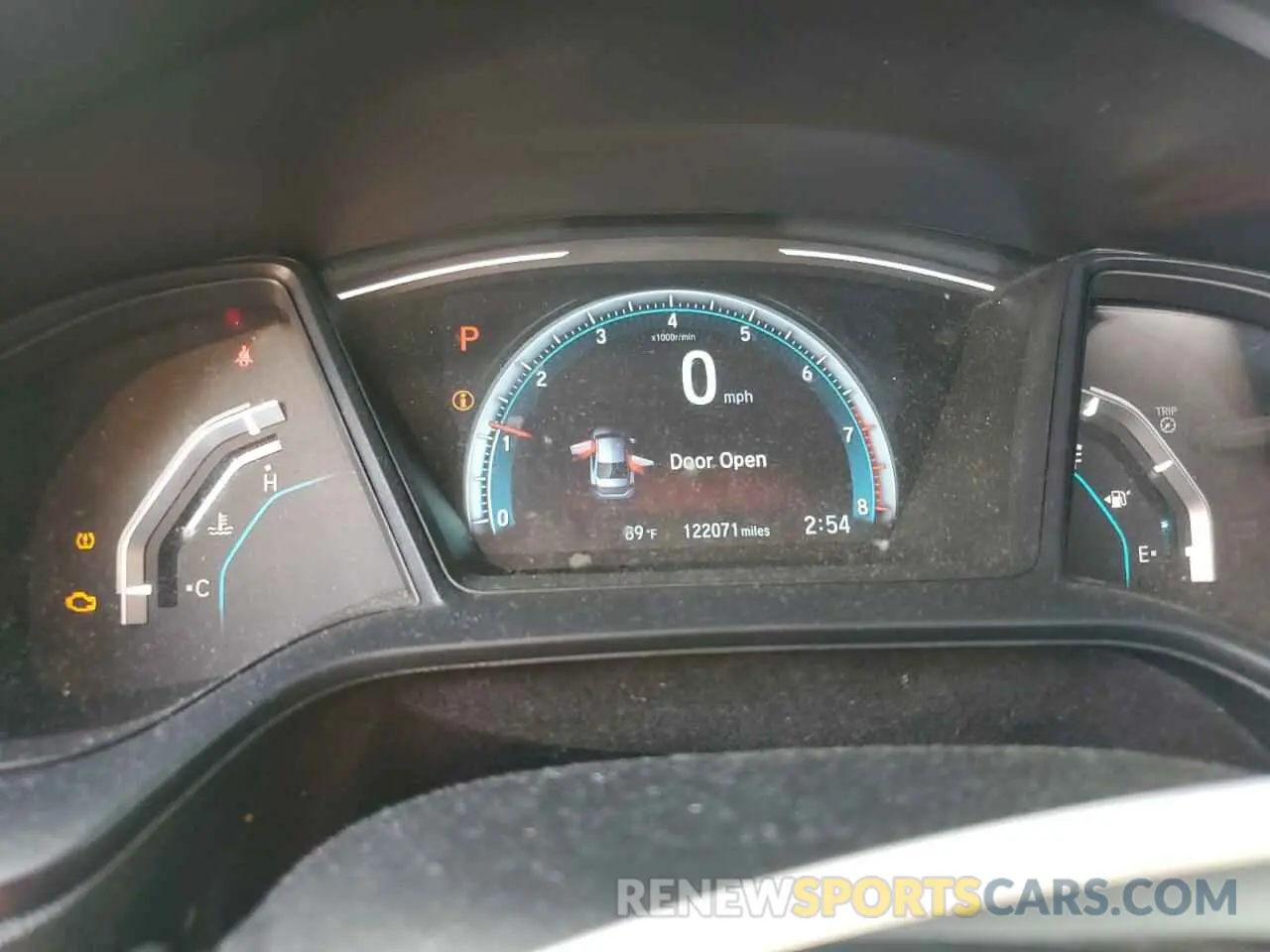 9 fotografías del automóvil dañado 19XFC2F60KE012507 HONDA CIVIC 2019