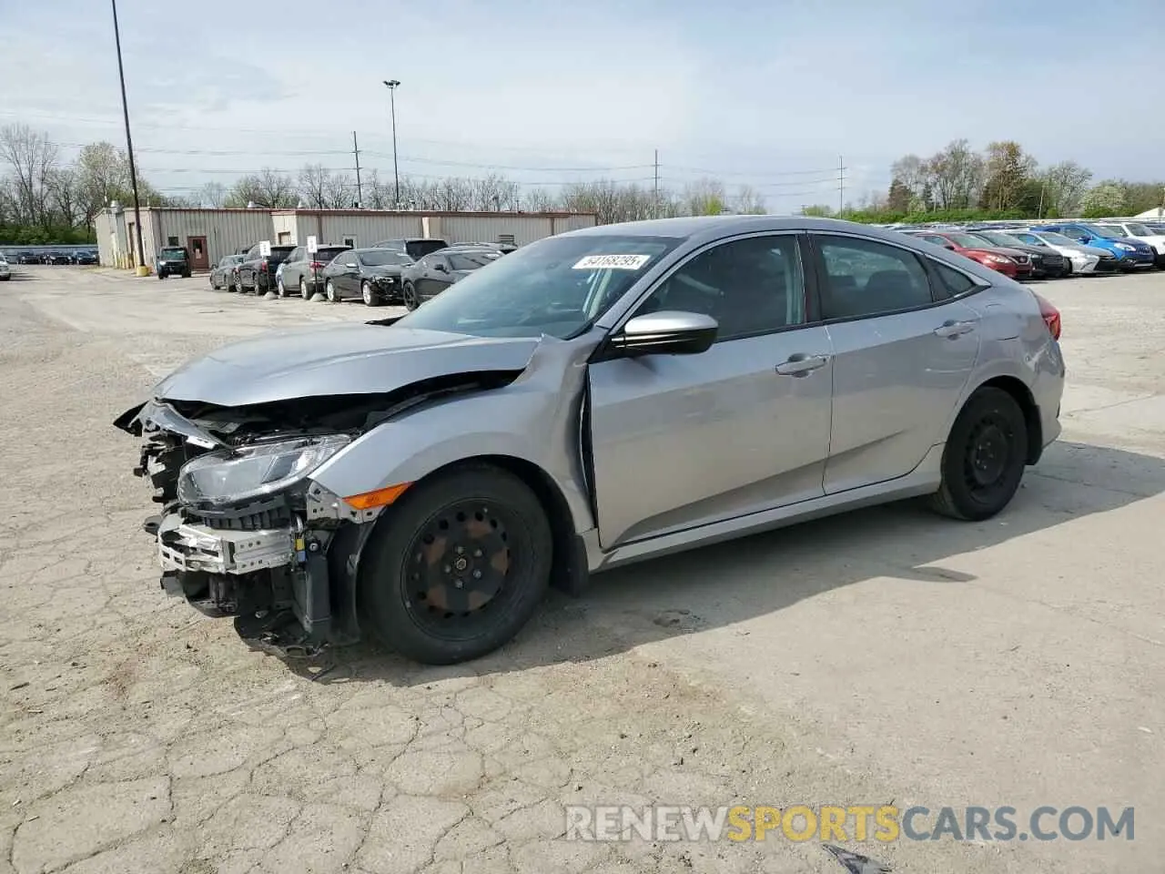 1 fotografías del automóvil dañado 19XFC2F60KE013124 HONDA CIVIC 2019