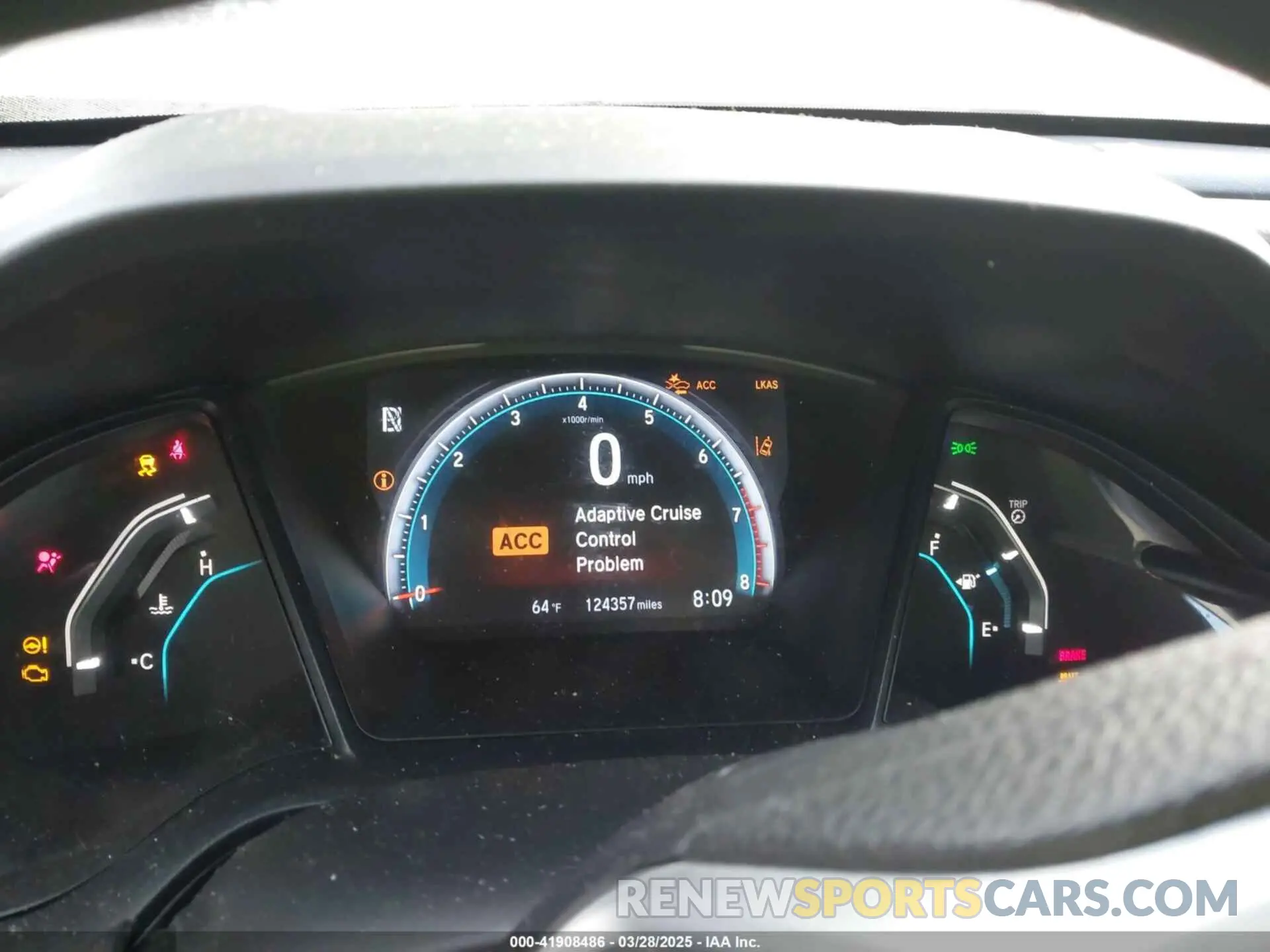 7 fotografías del automóvil dañado 19XFC2F60KE018100 HONDA CIVIC 2019