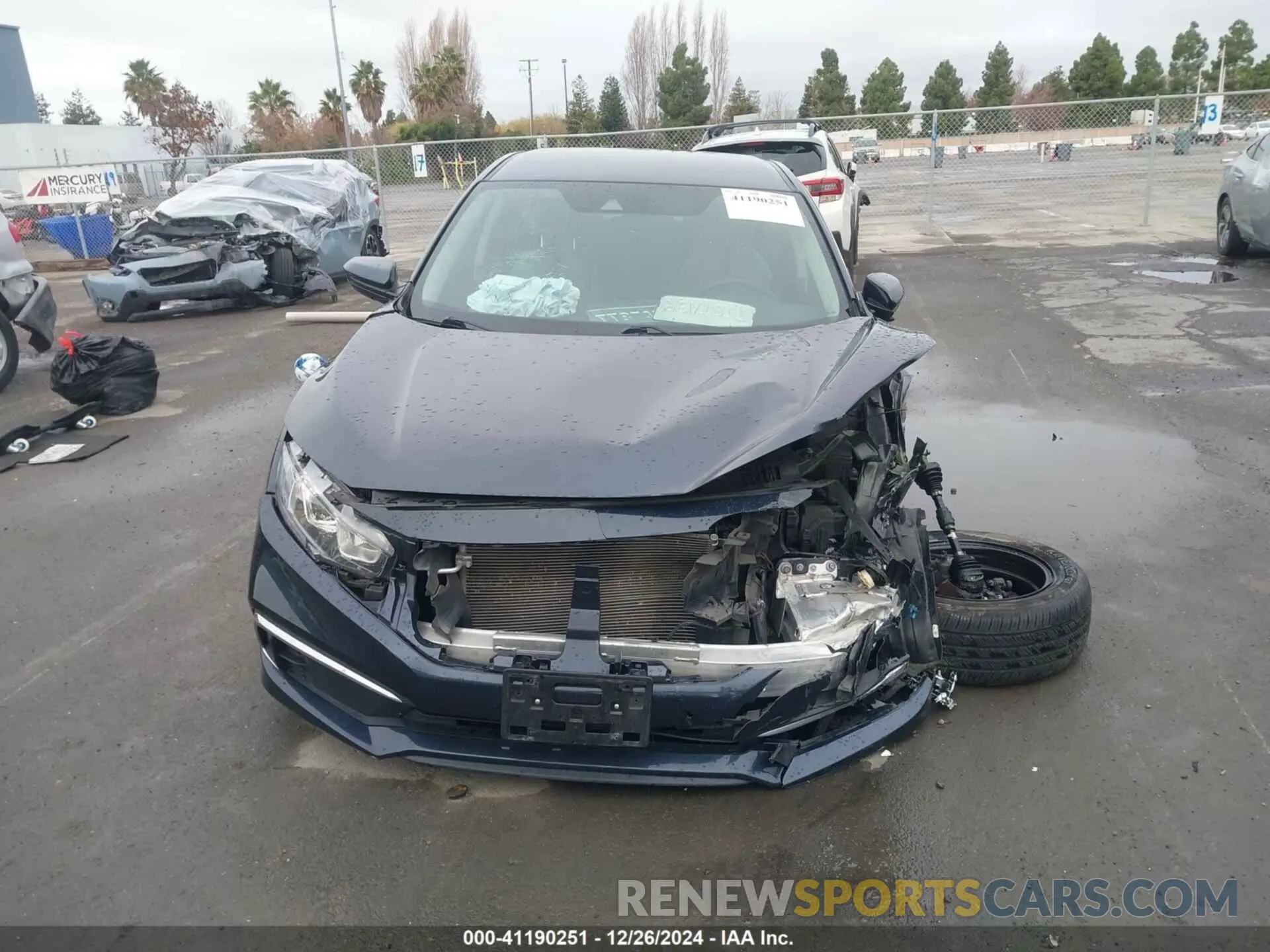 11 fotografías del automóvil dañado 19XFC2F60KE207023 HONDA CIVIC 2019