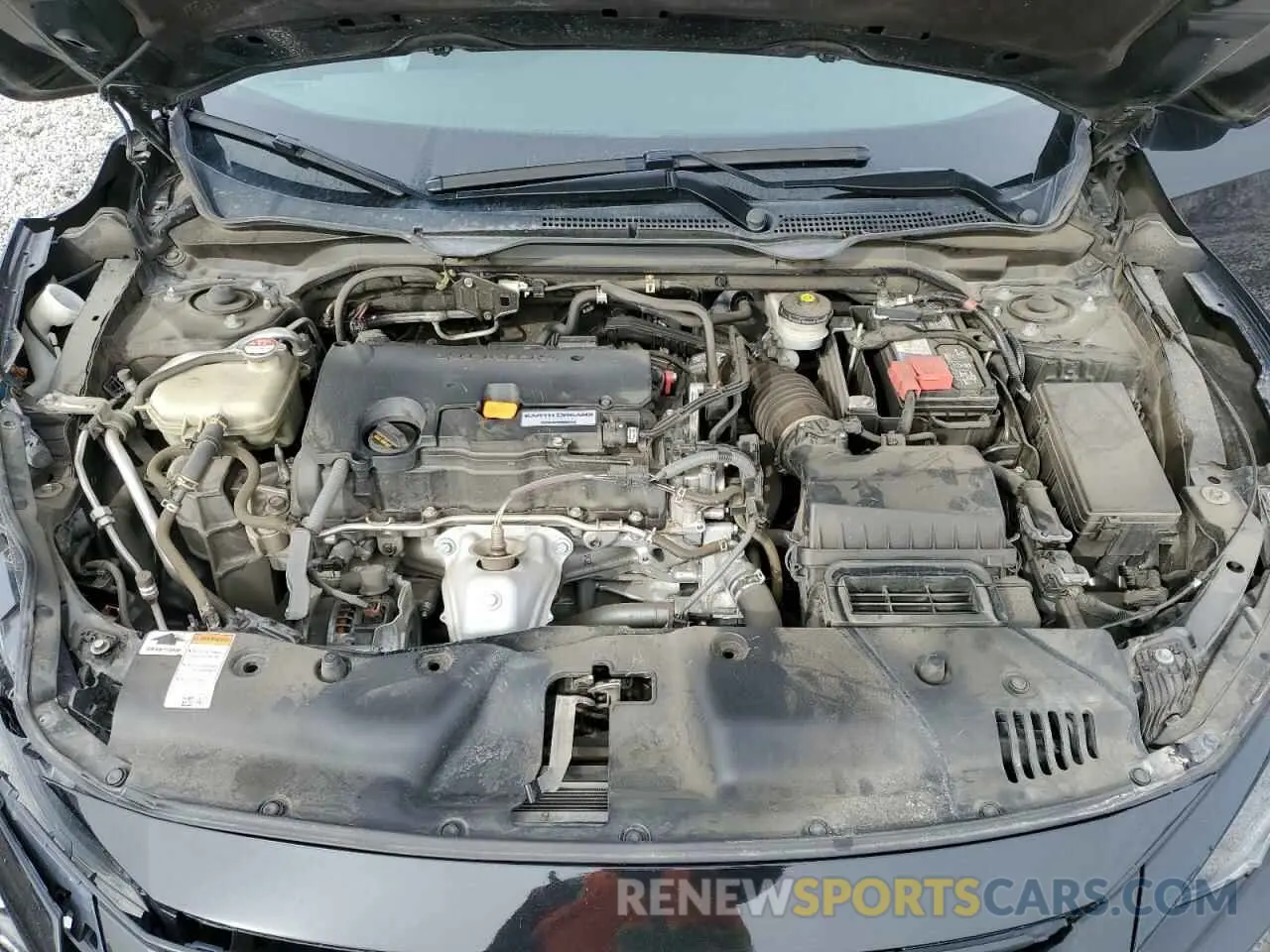 14 fotografías del automóvil dañado 19XFC2F61KE009602 HONDA CIVIC 2019