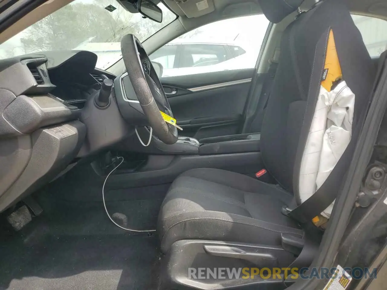 7 fotografías del automóvil dañado 19XFC2F61KE009793 HONDA CIVIC 2019