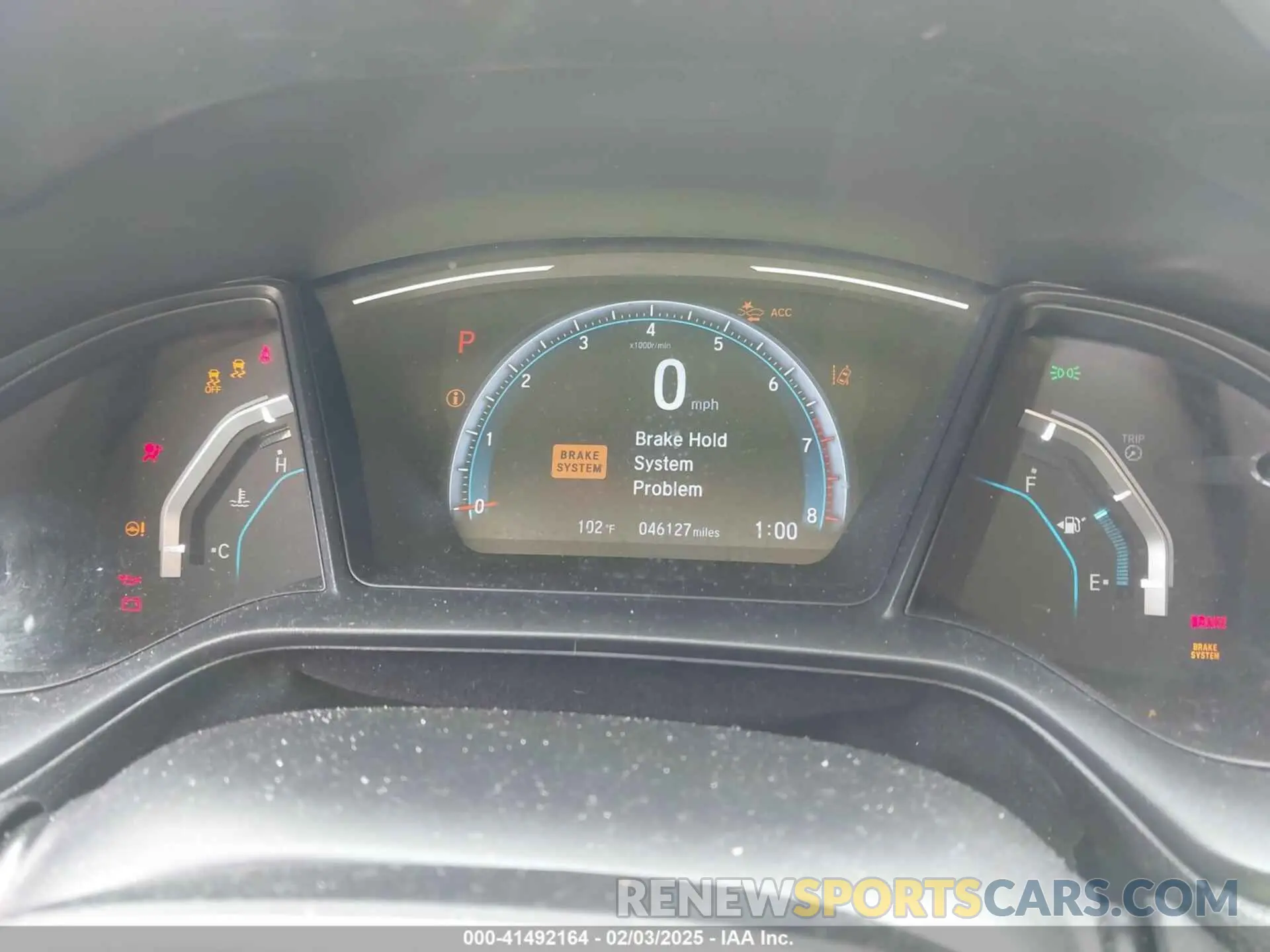 7 fotografías del automóvil dañado 19XFC2F61KE011222 HONDA CIVIC 2019