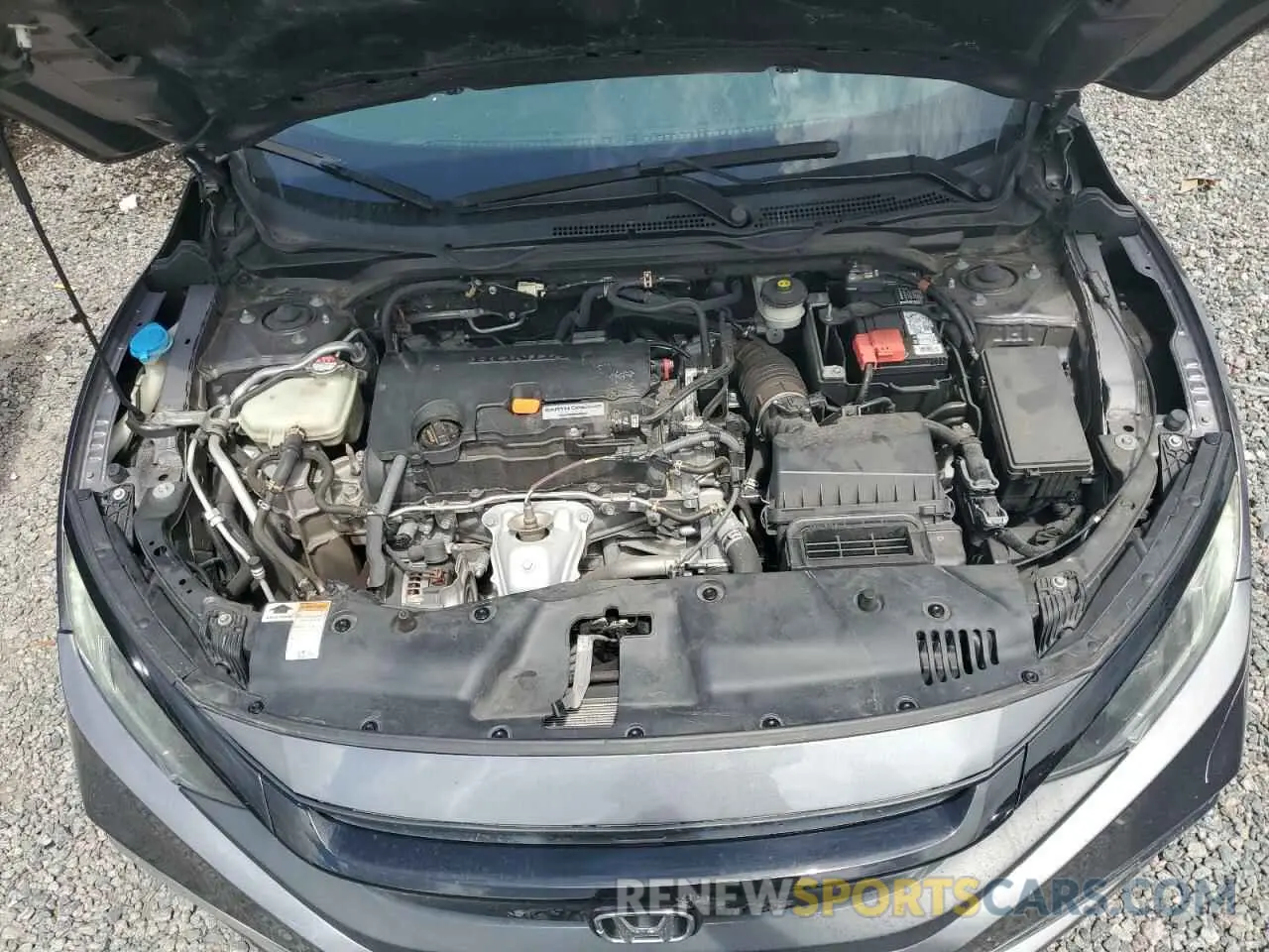 11 fotografías del automóvil dañado 19XFC2F61KE046505 HONDA CIVIC 2019