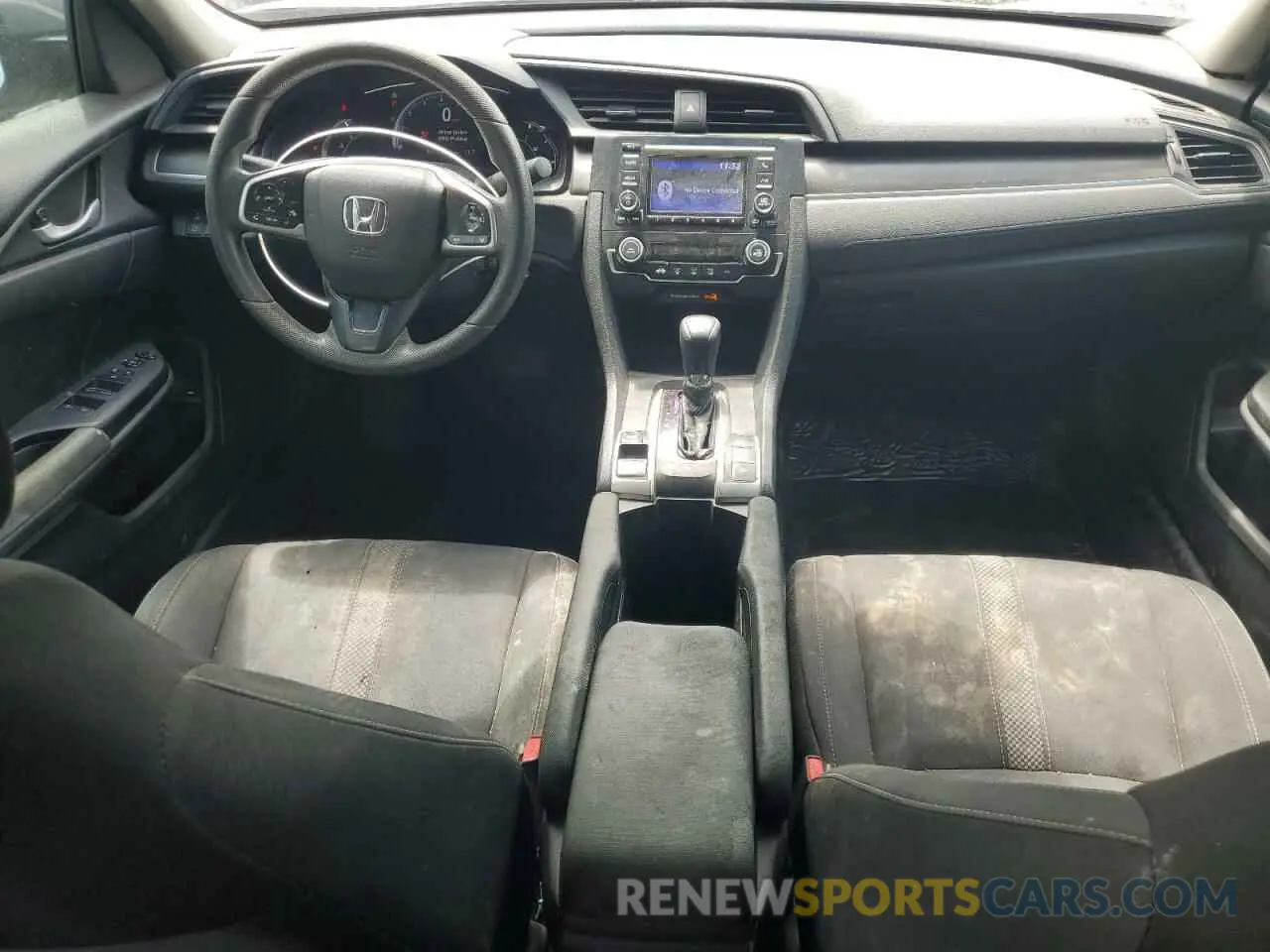 8 fotografías del automóvil dañado 19XFC2F61KE046505 HONDA CIVIC 2019