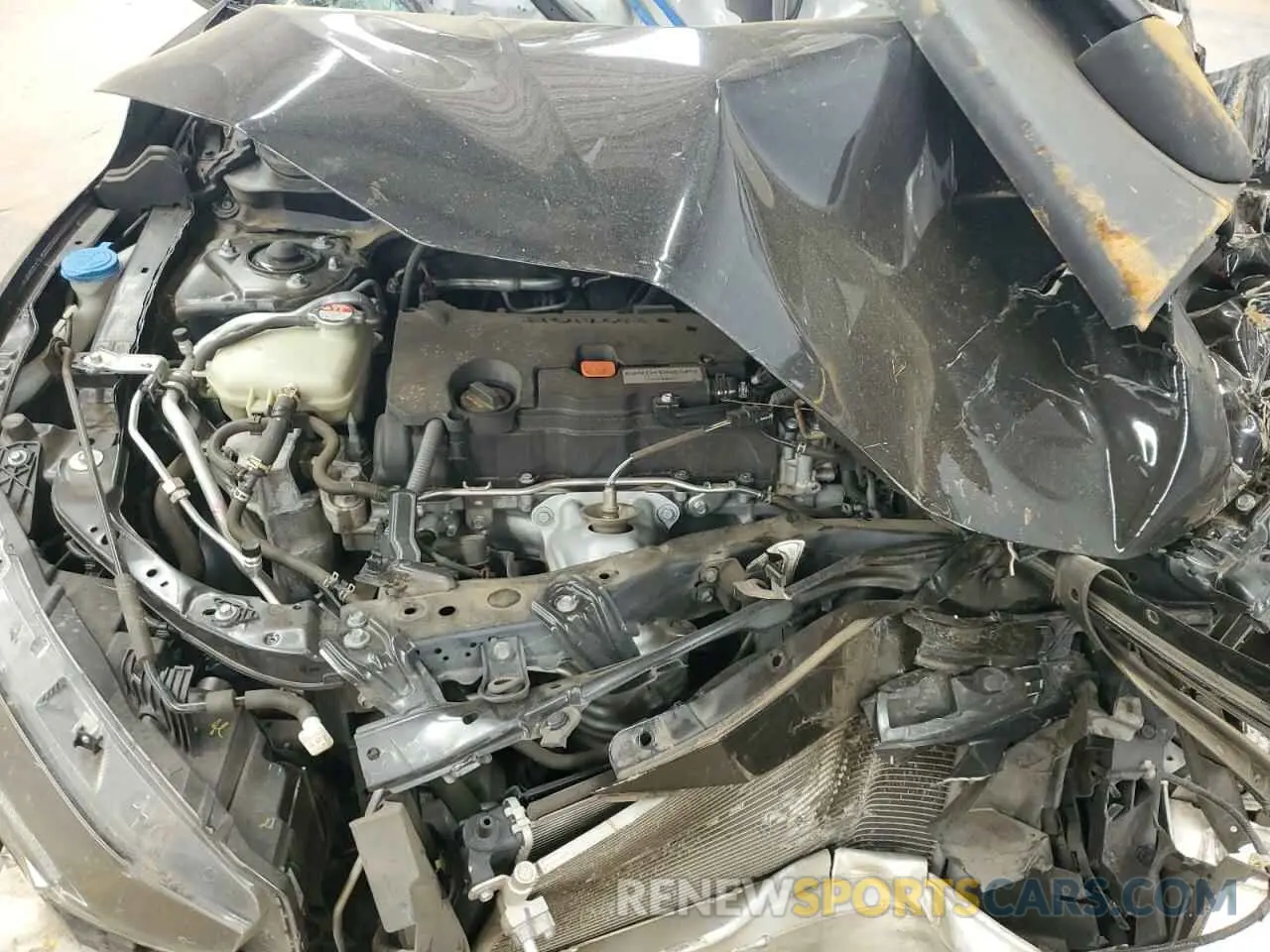 12 fotografías del automóvil dañado 19XFC2F61KE051445 HONDA CIVIC 2019